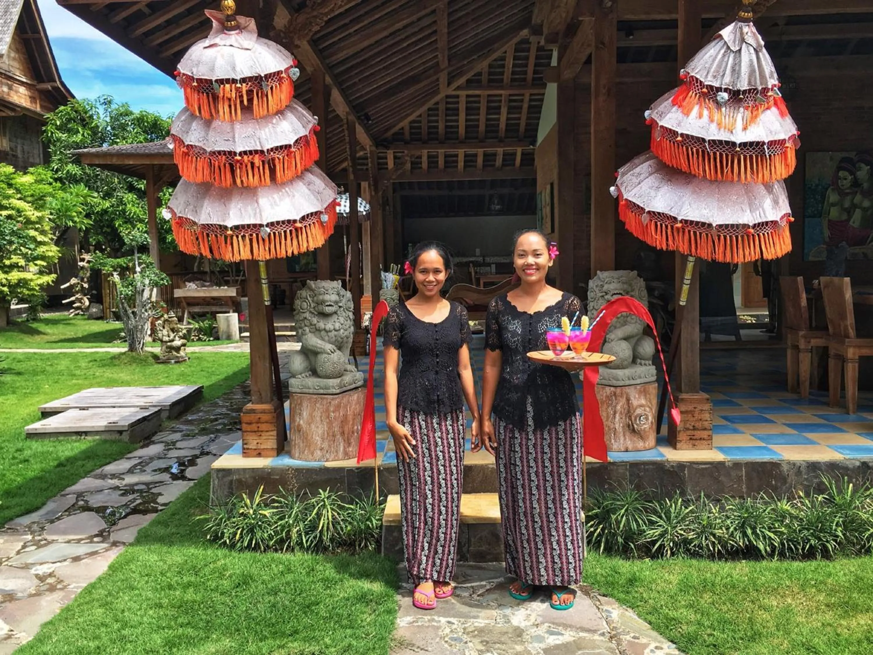 Staff in Sun Suko Boutique Resort