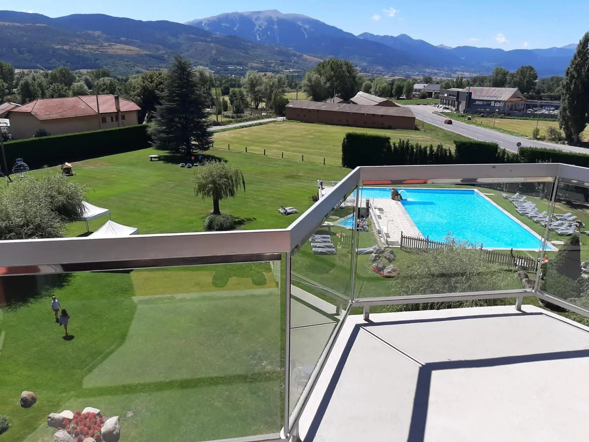 Balcony/Terrace in Puigcerda Park Hotel