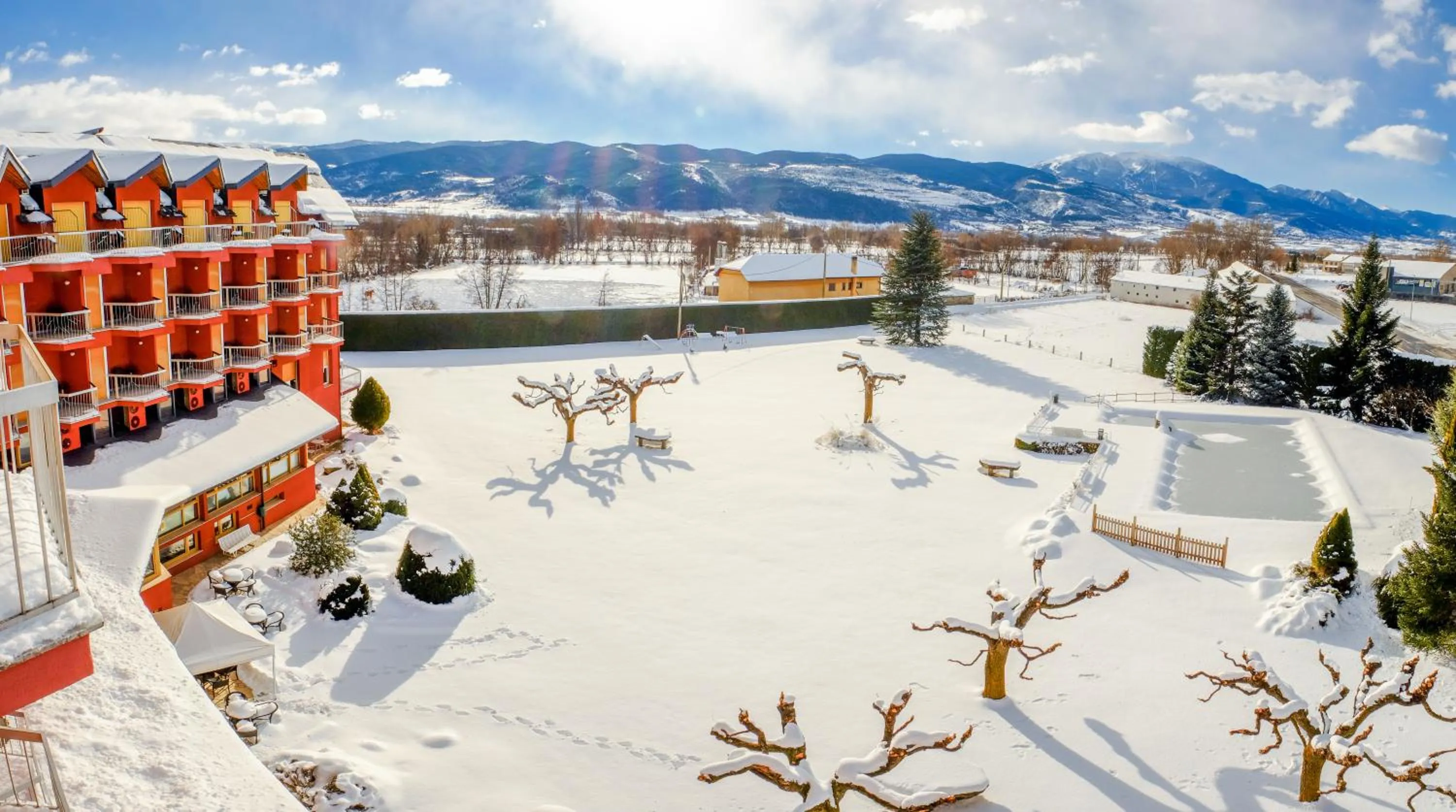 Winter in Puigcerda Park Hotel