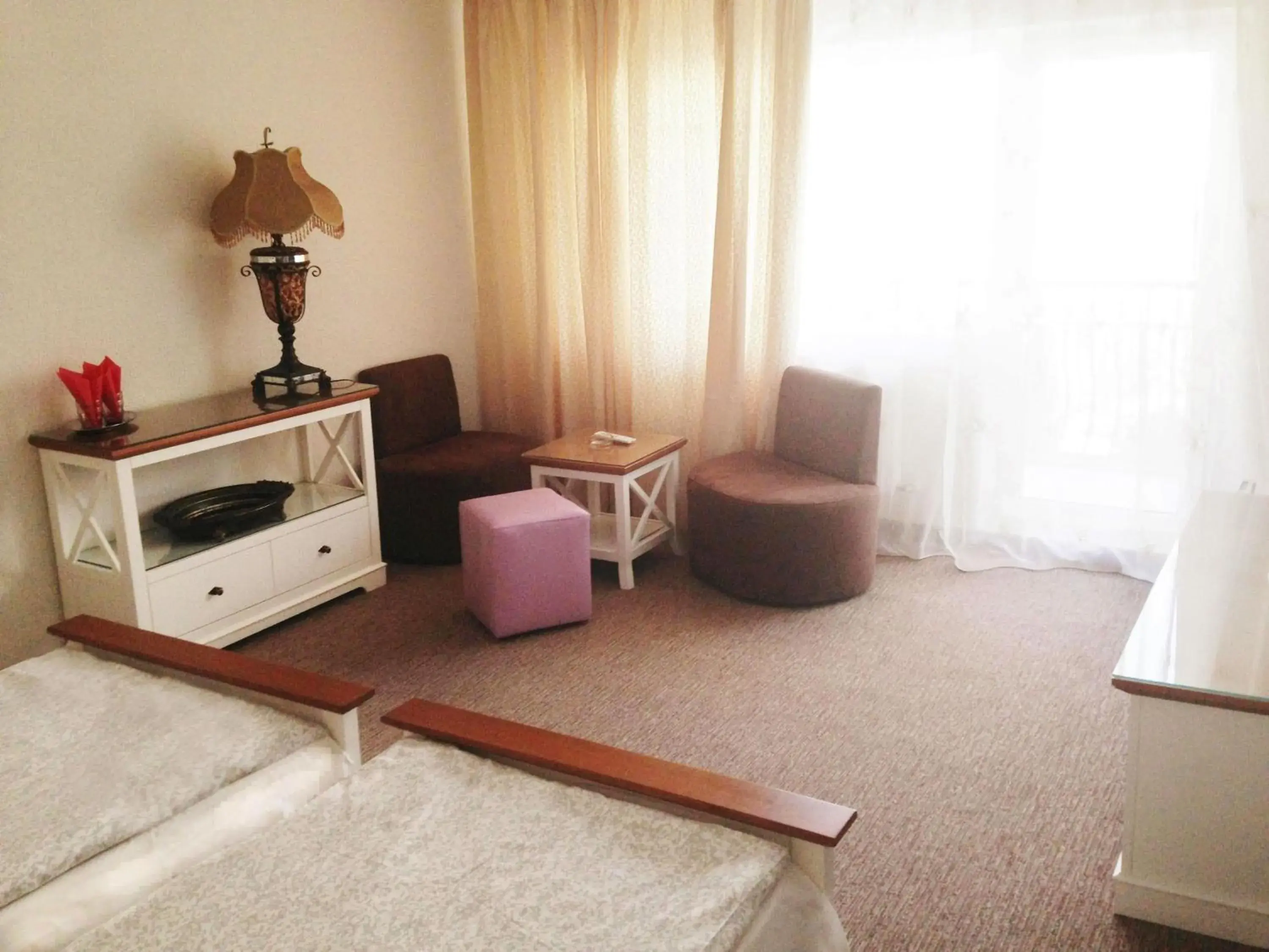 Deluxe Twin Room with Balcony - single occupancy in Hotel Monteoru Deluxe Twin Room with Balcony - single occupancy in Hotel Monteoru