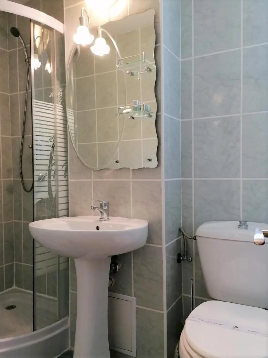 Bathroom in Hotel Monteoru