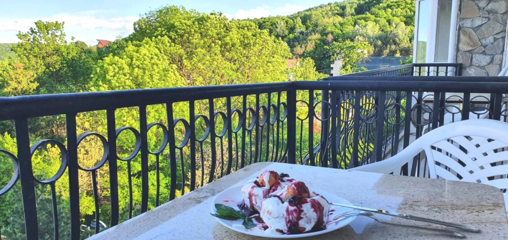 Balcony/Terrace in Hotel Monteoru