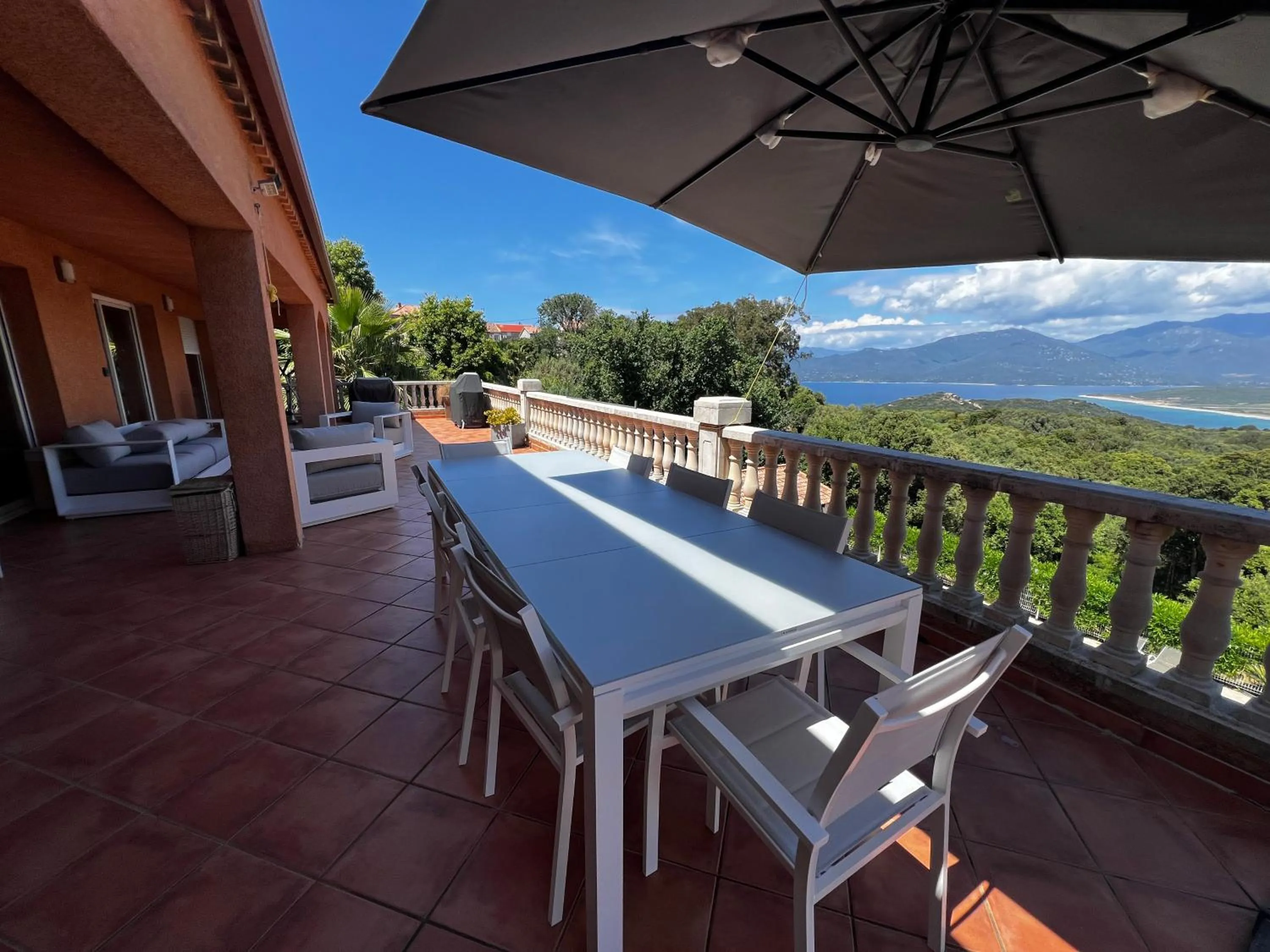 Balcony/Terrace in Chez Marc et Jeannick