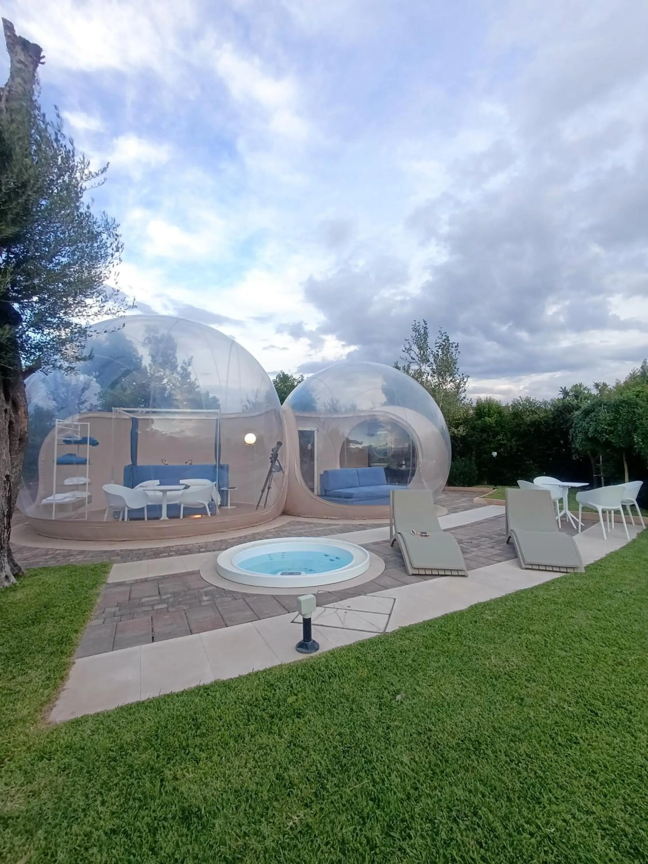 Natural landscape in Tenuta Danesi - Camere - Appartamenti - Bubble Room