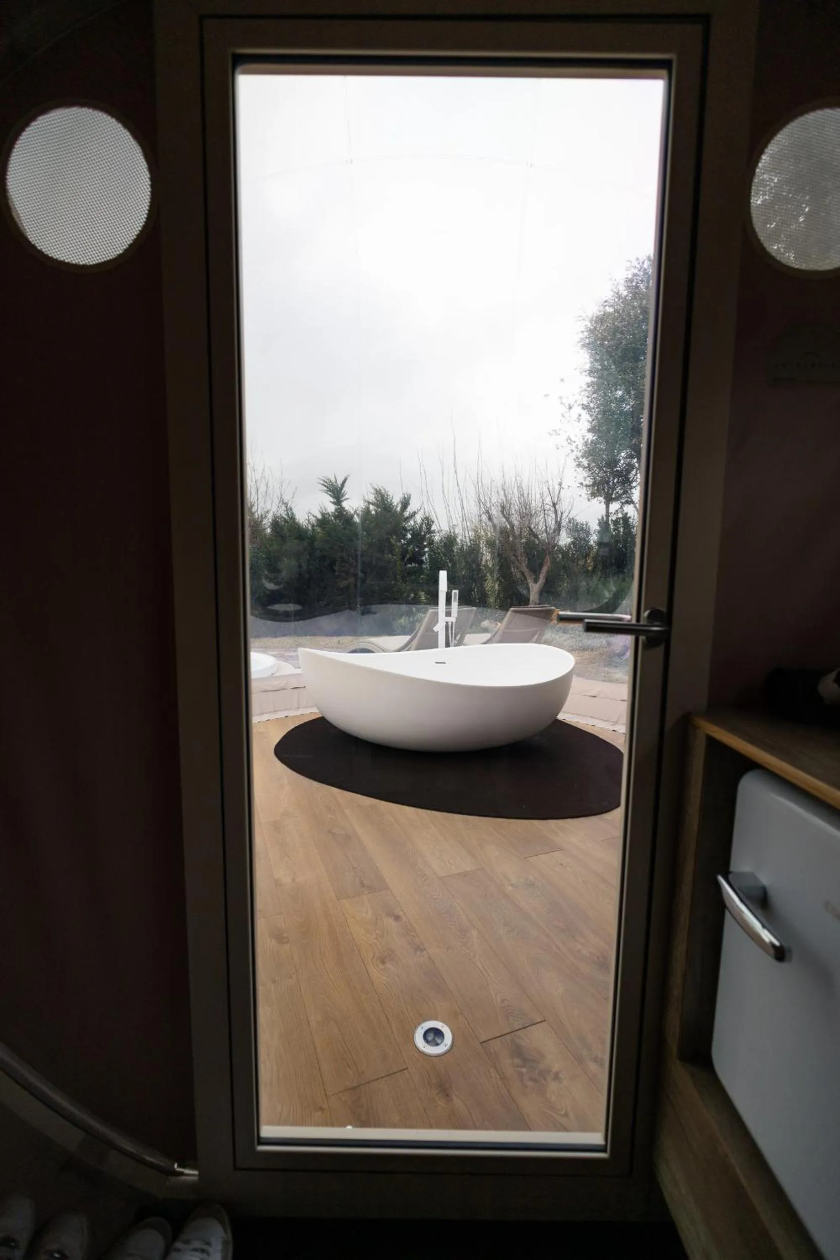 Bathroom in Tenuta Danesi - Camere - Appartamenti - Bubble Room