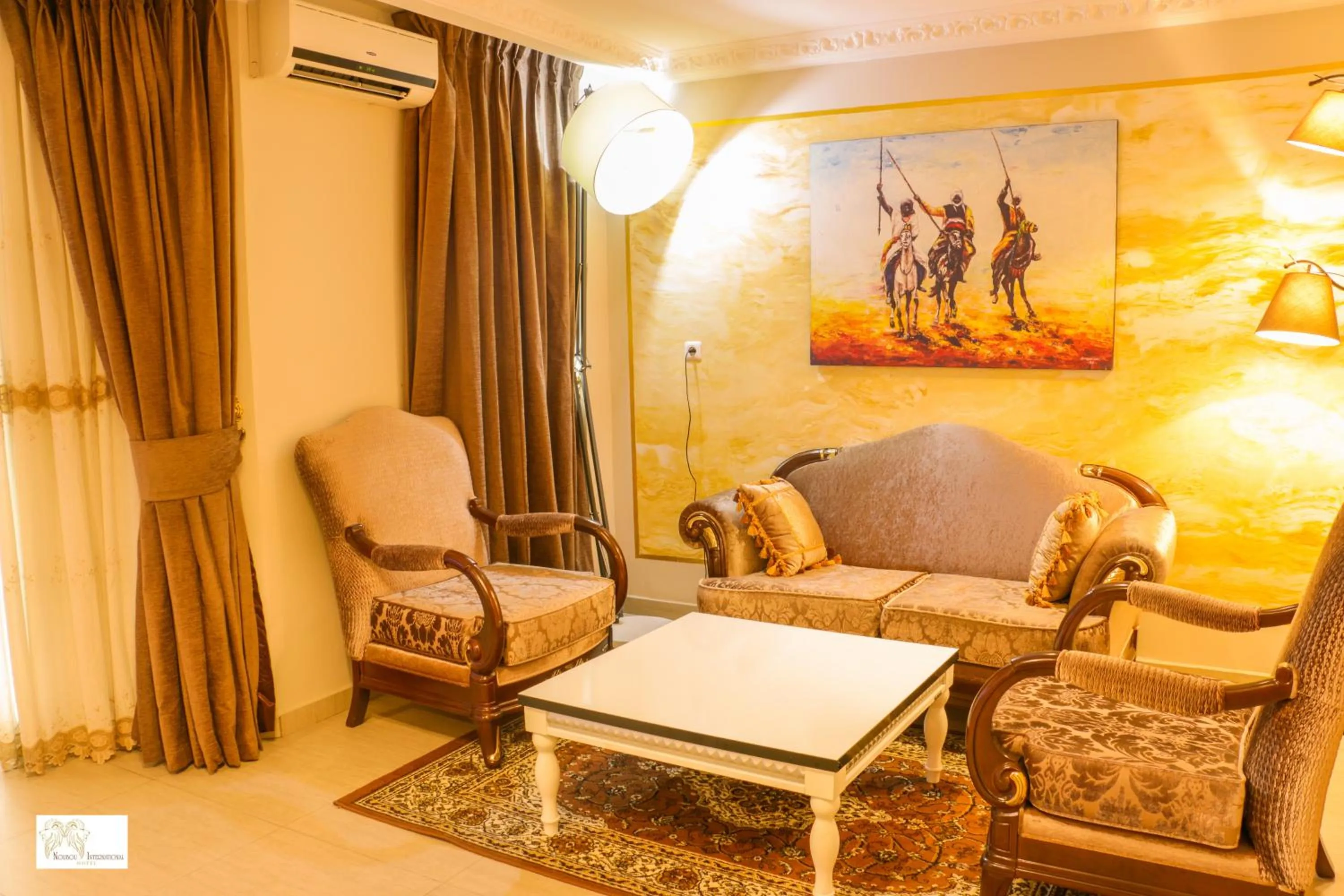 Living room in Noubou International Hotel