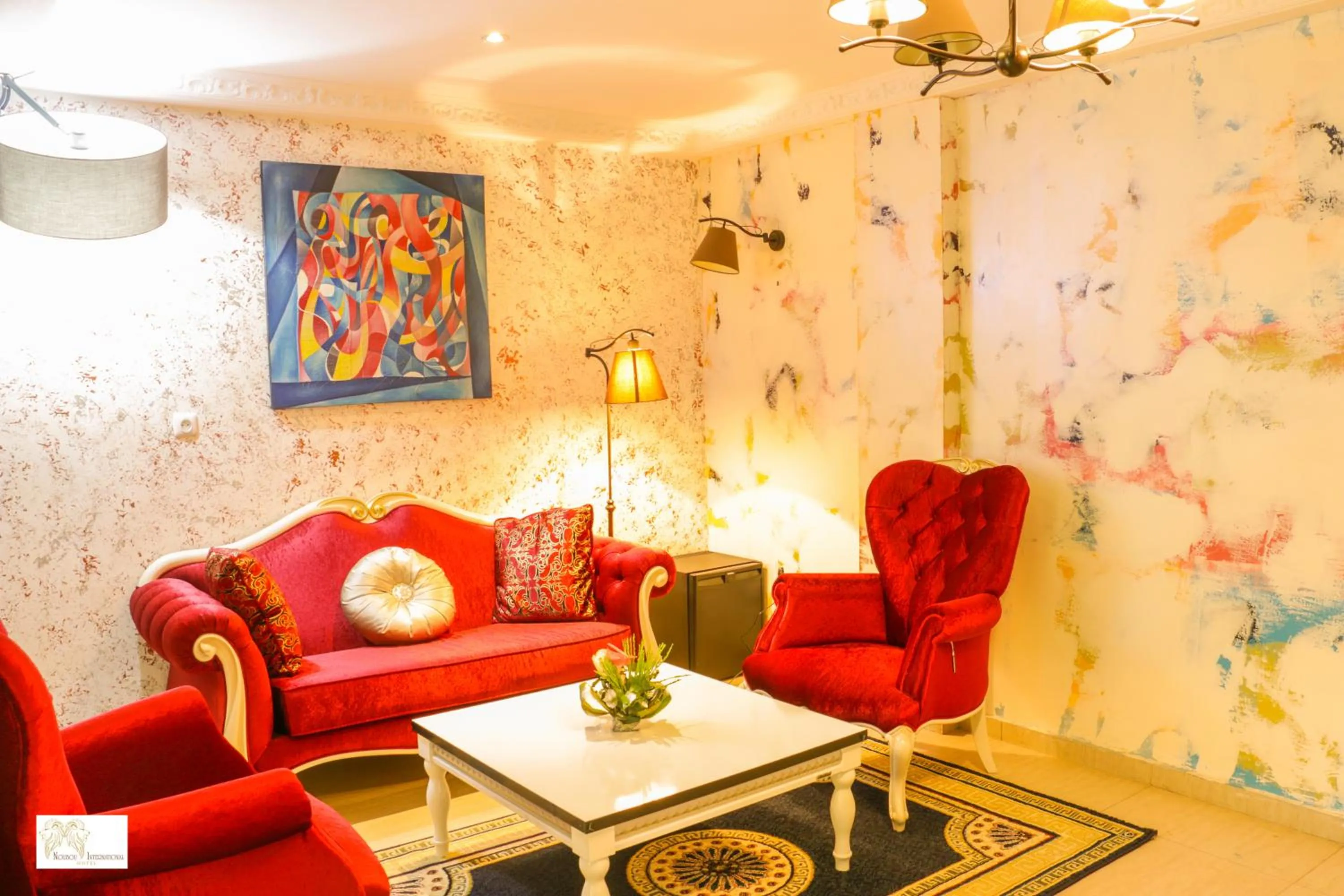 Living room in Noubou International Hotel