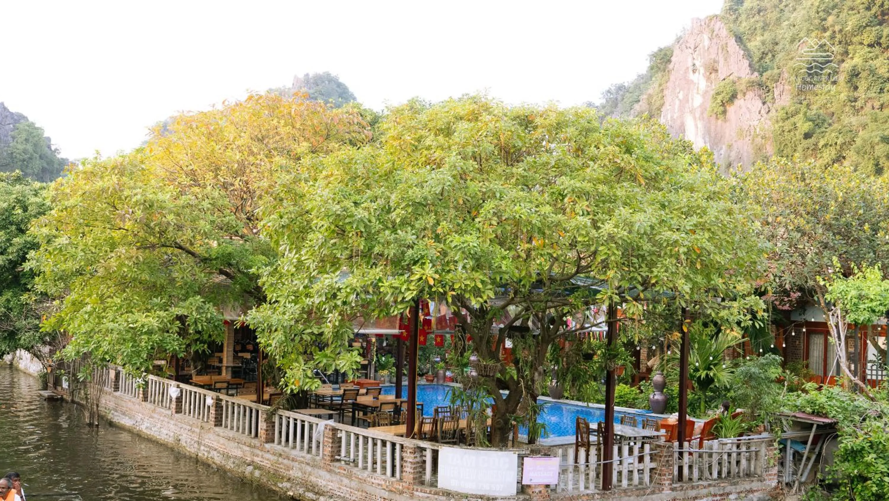Natural landscape in Tam Coc River View Homestay