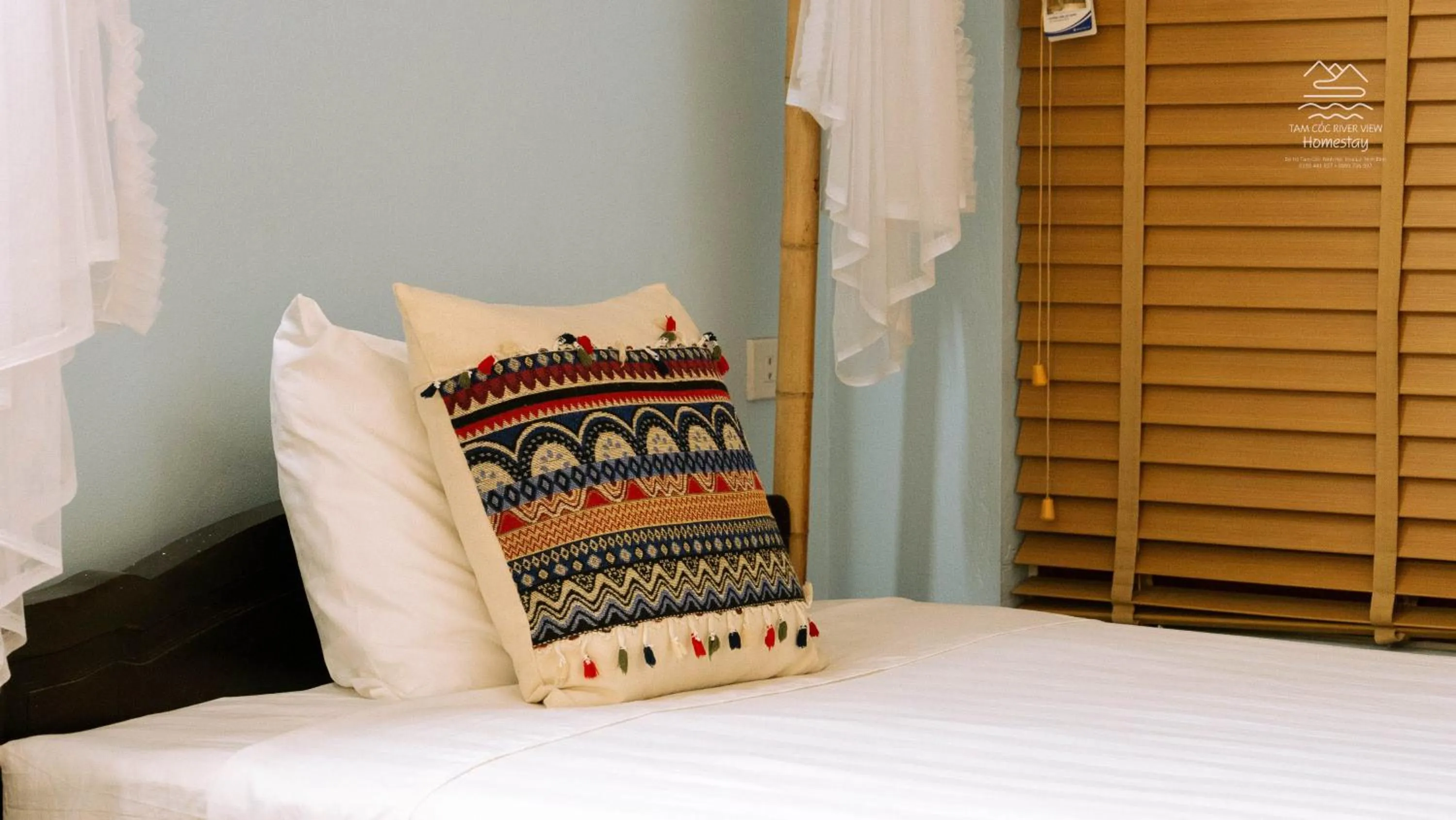 Bed in Tam Coc River View Homestay