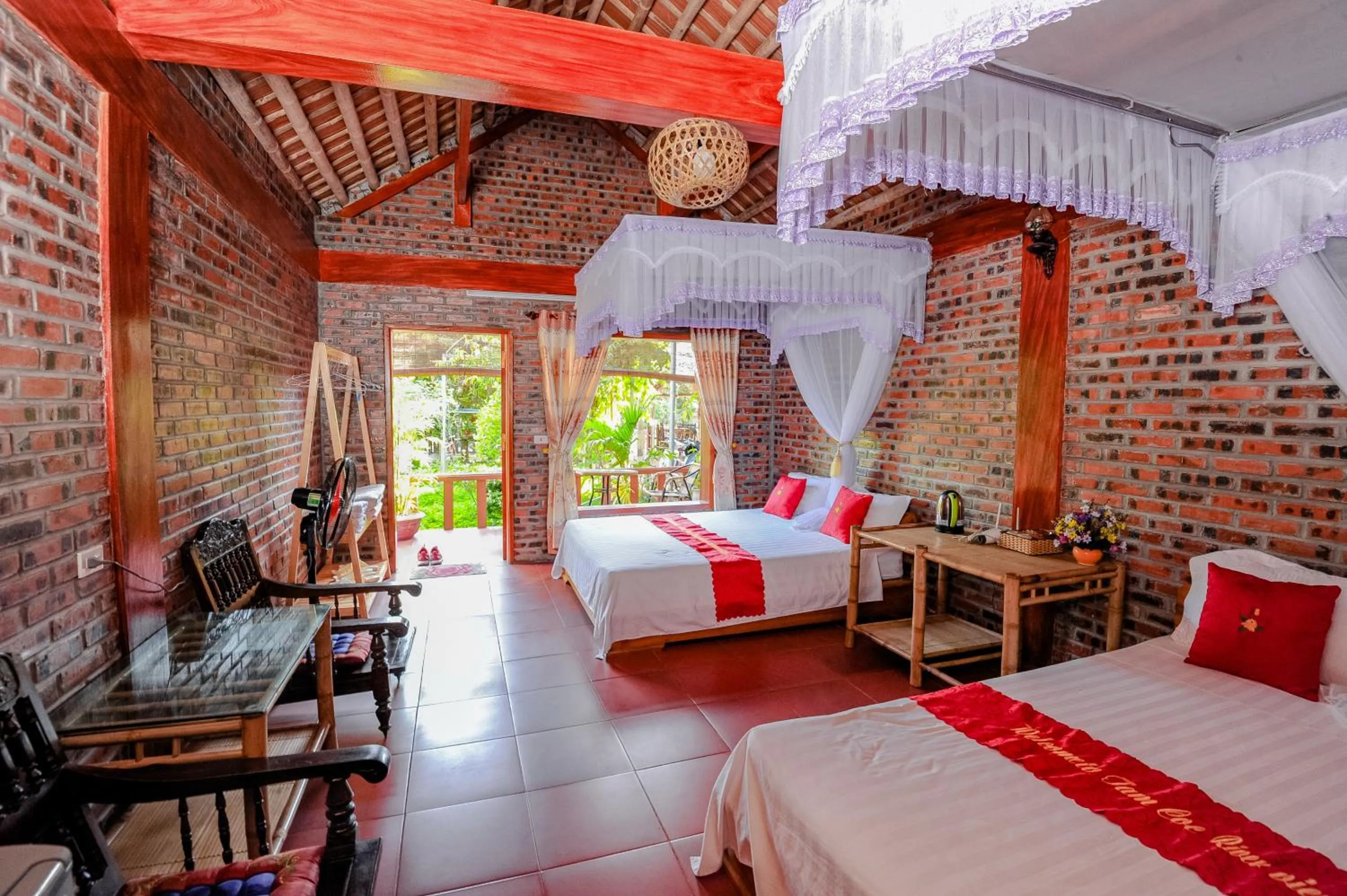 Day, Bed in Tam Coc River View Homestay