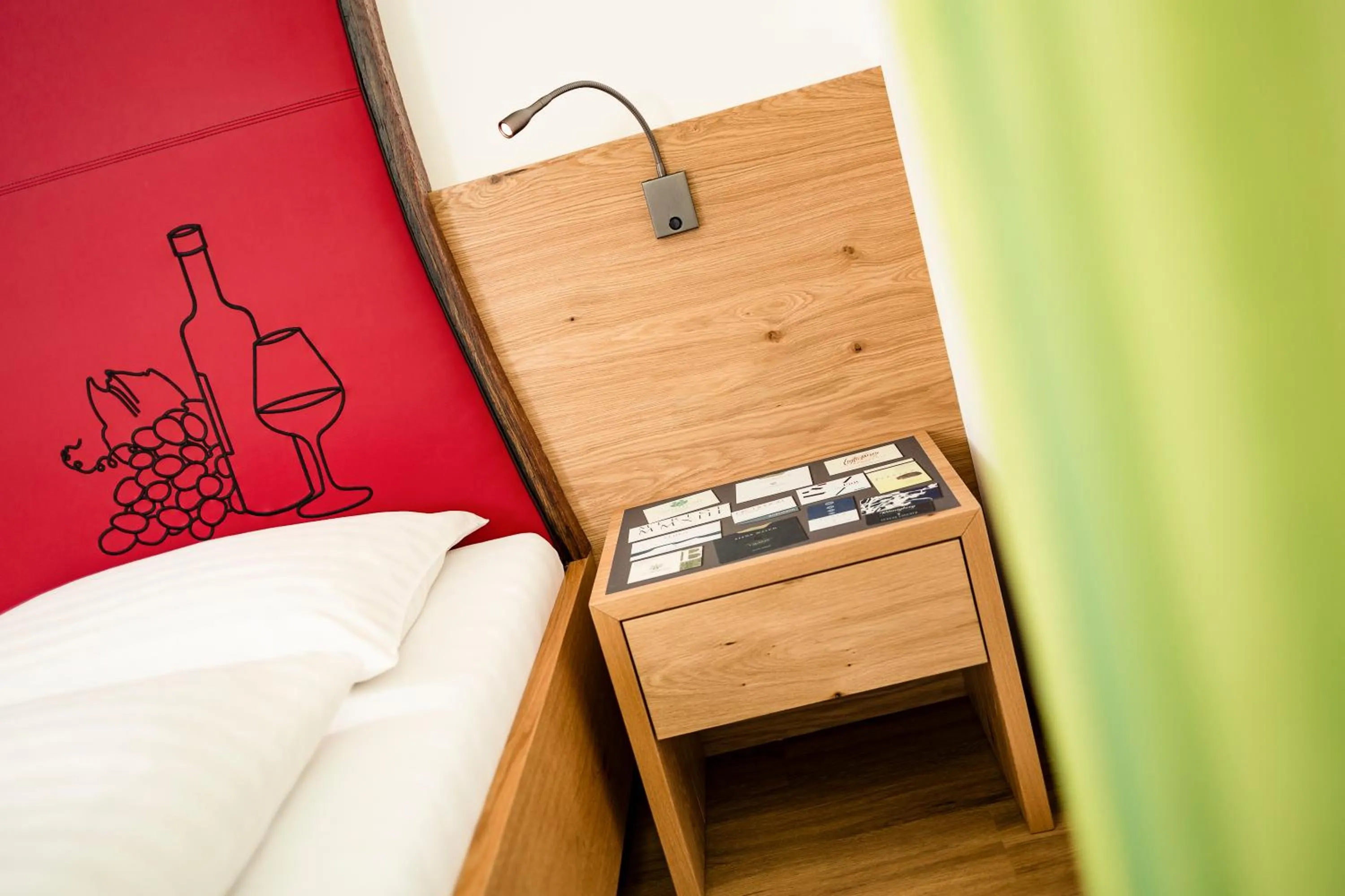 Decorative detail, Bed in Gasthof Hotel Terzer