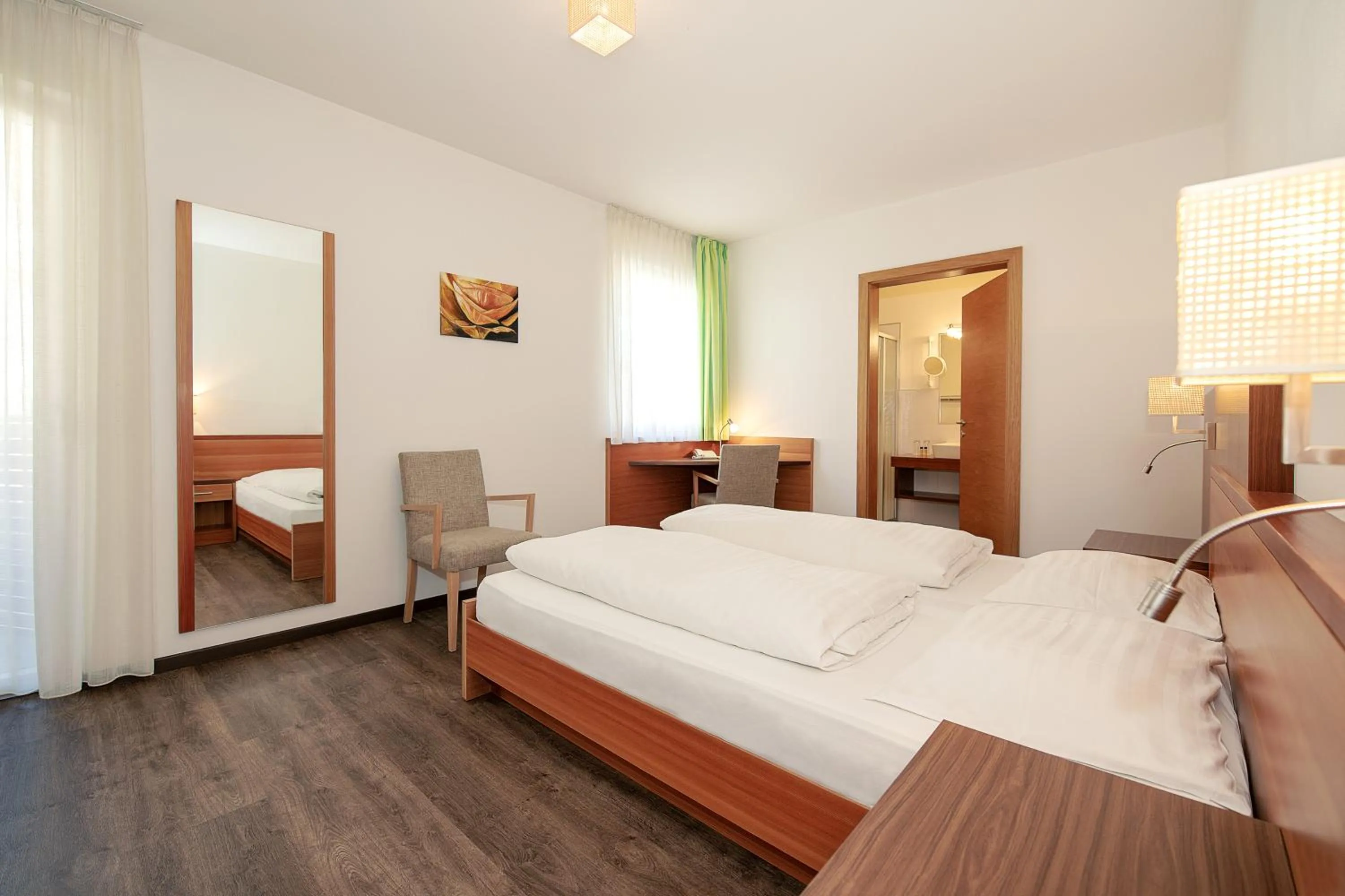 Bedroom, Bed in Gasthof Hotel Terzer