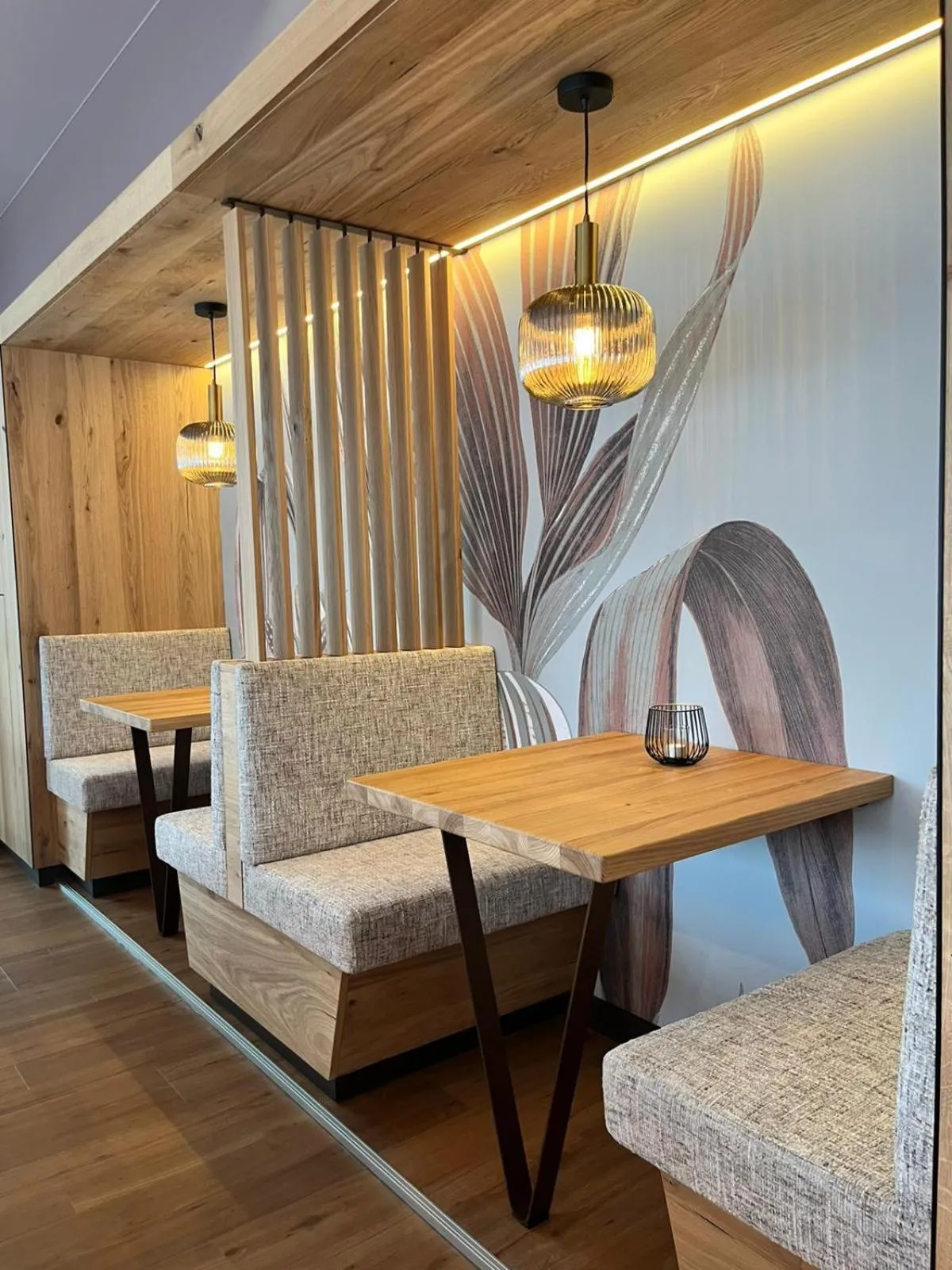 Seating area in Hotel Promenade Mein KaffeeHimmel