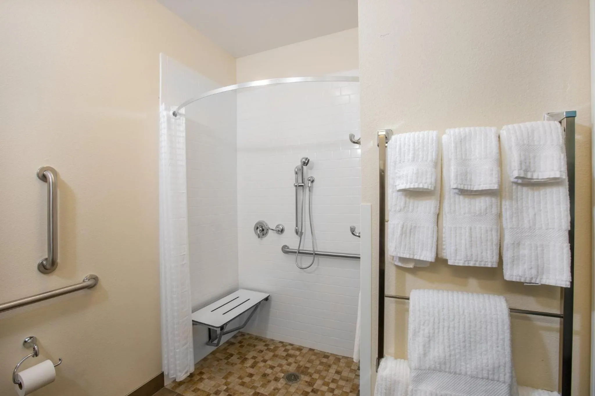 Bathroom in Candlewood Suites - Omaha Millard Area by IHG