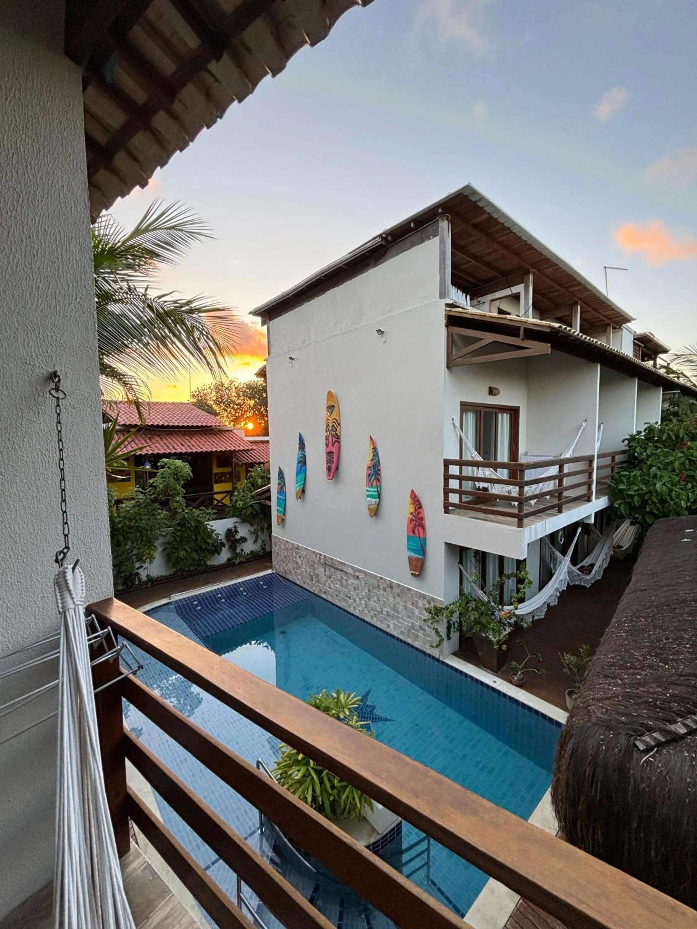 Property building in Pousada Waikiki Boutique