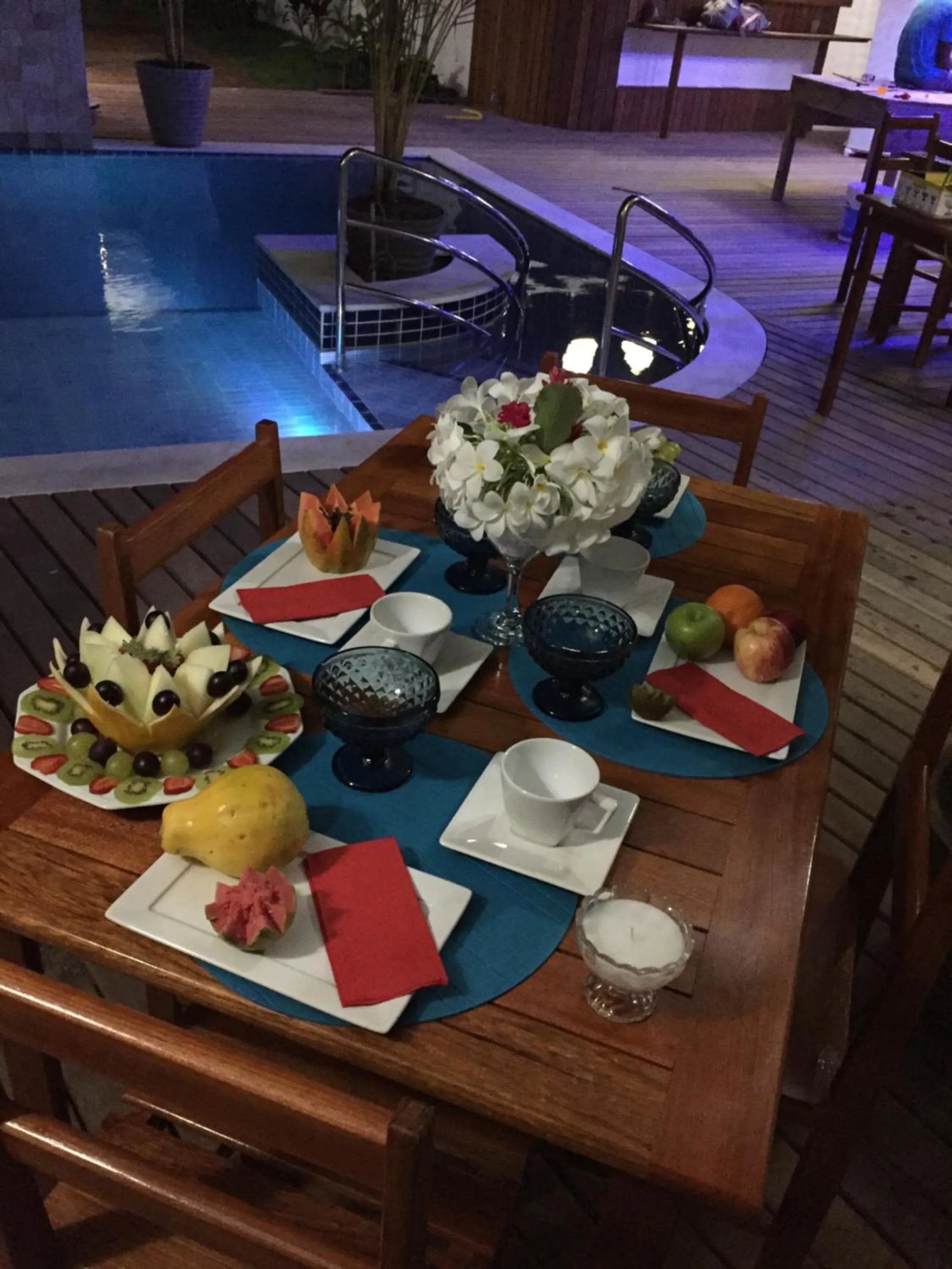 Decorative detail in Pousada Waikiki Boutique