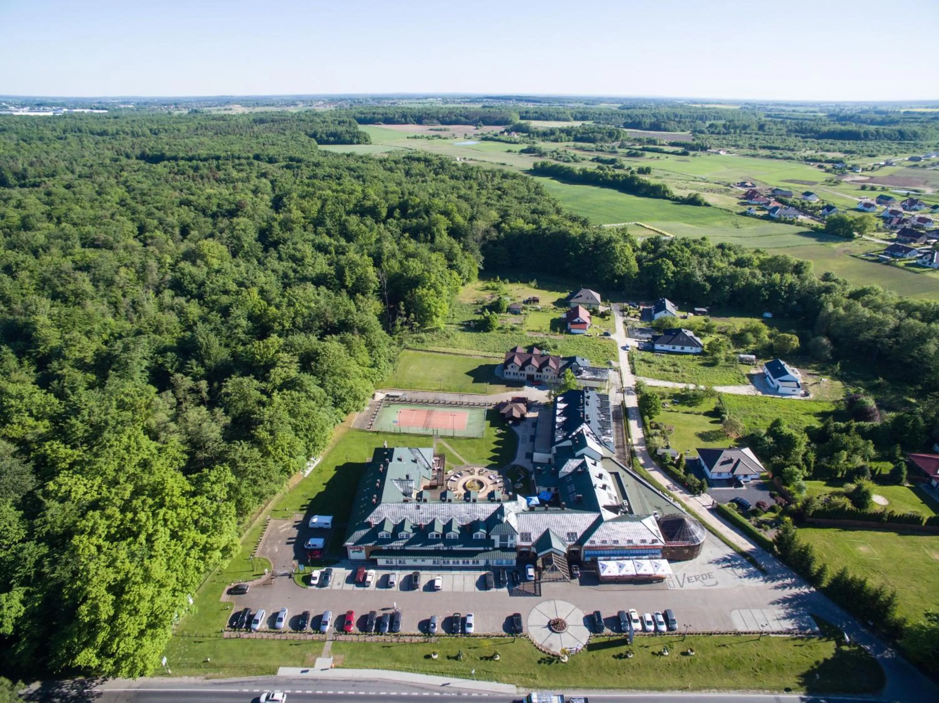 Property building in Hotel Verde