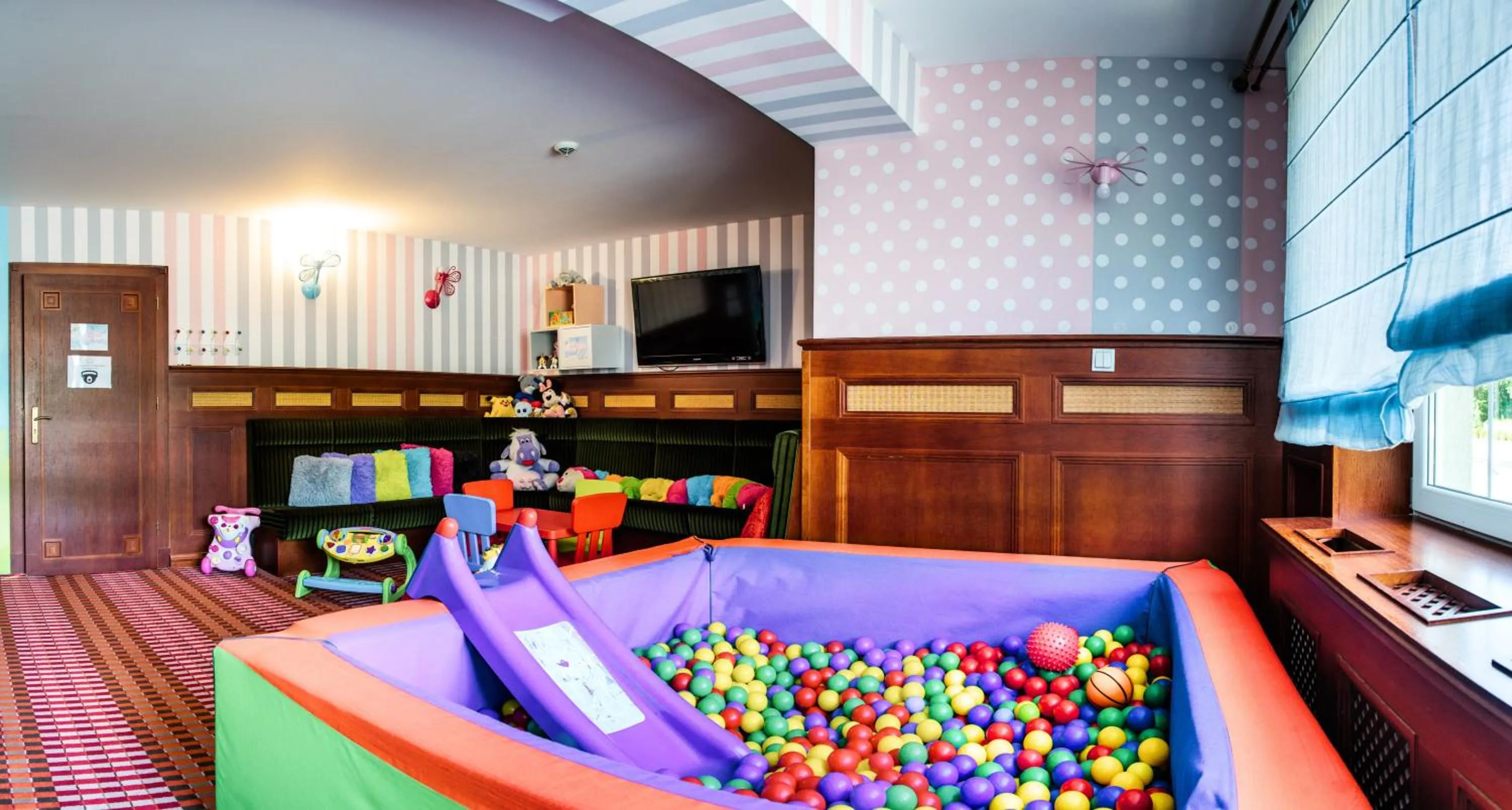 Children play ground in Hotel Verde