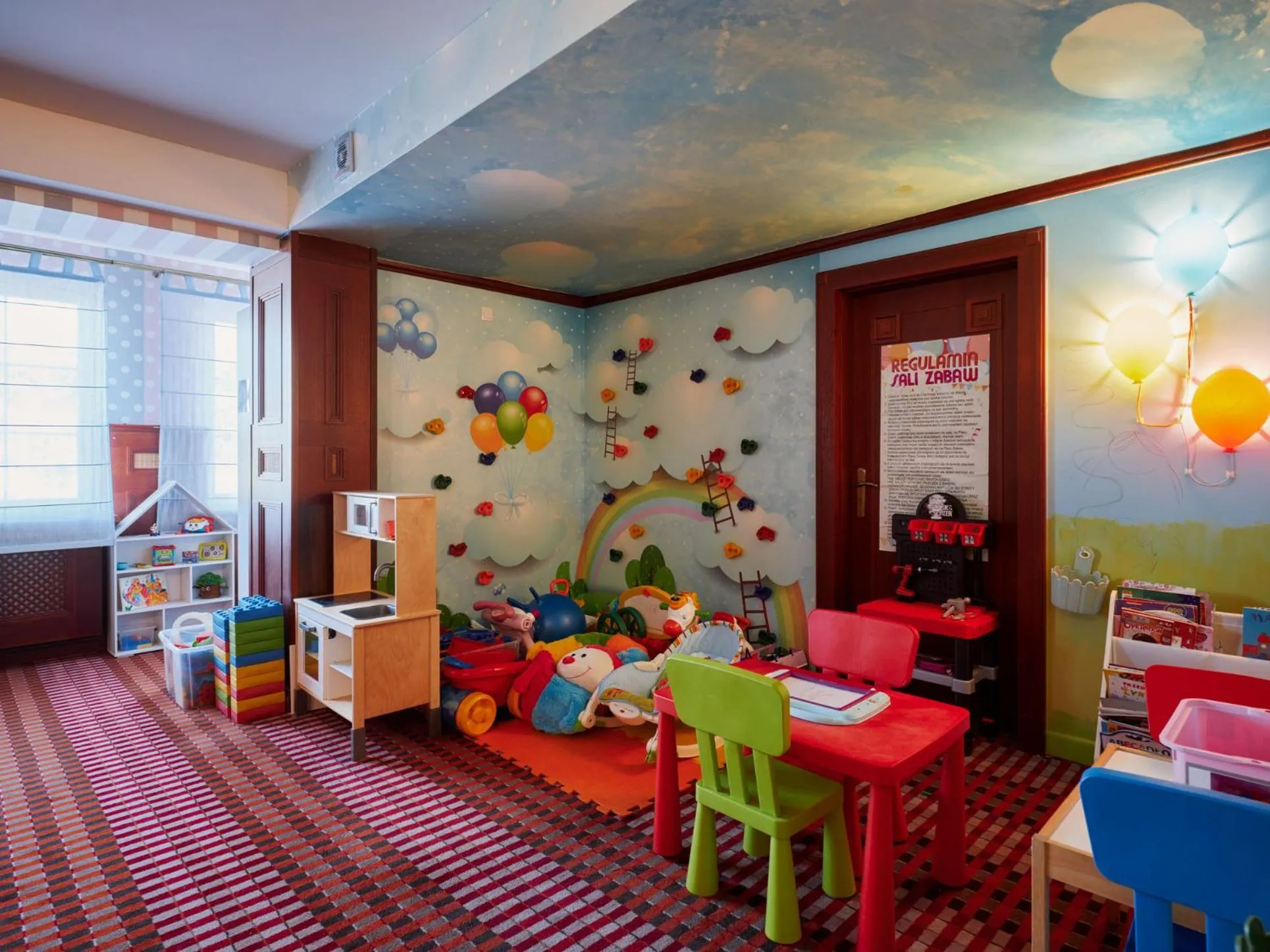 Children play ground in Hotel Verde