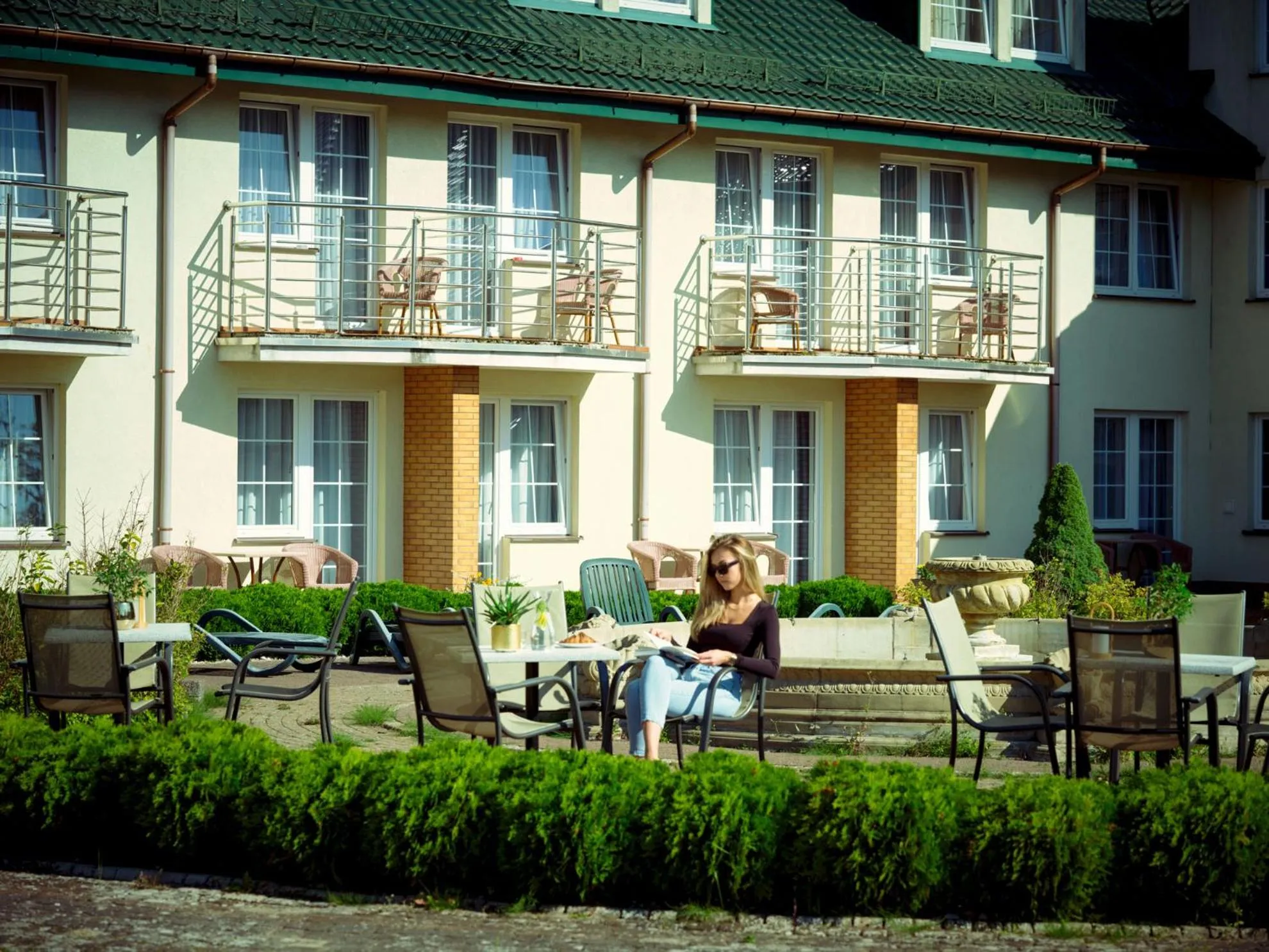 Property building in Hotel Verde