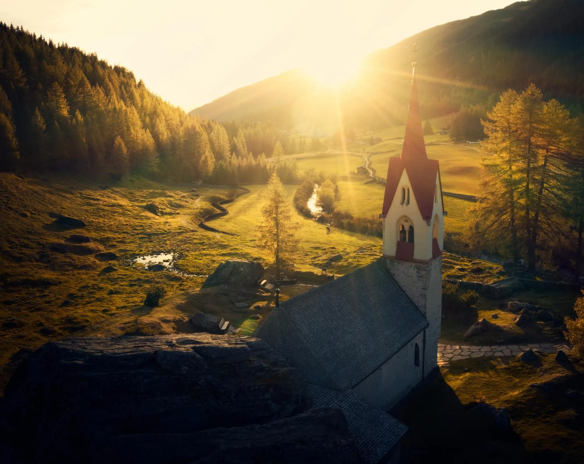 Natural landscape in Hotel Adler