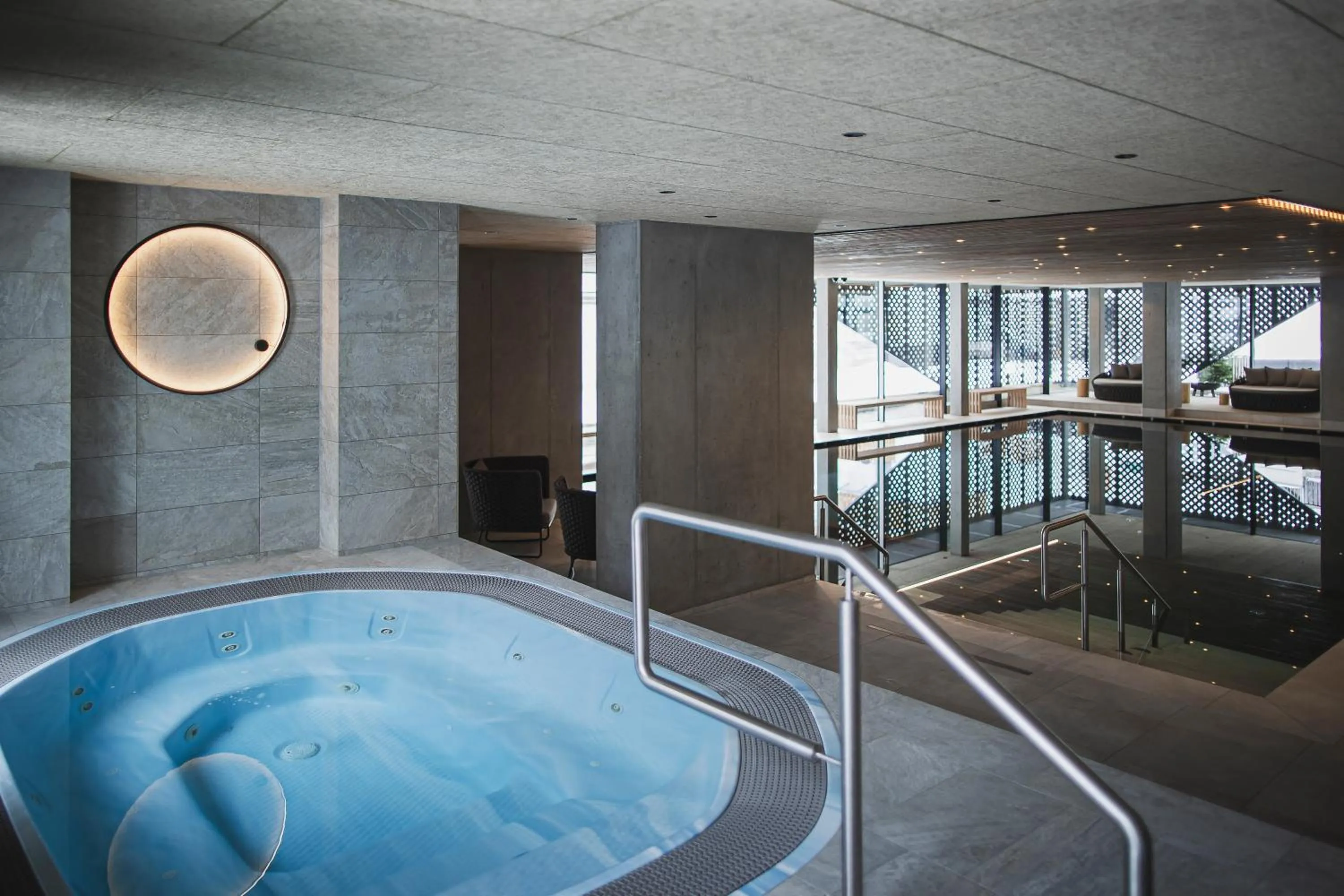 Hot Tub in Hotel Adler