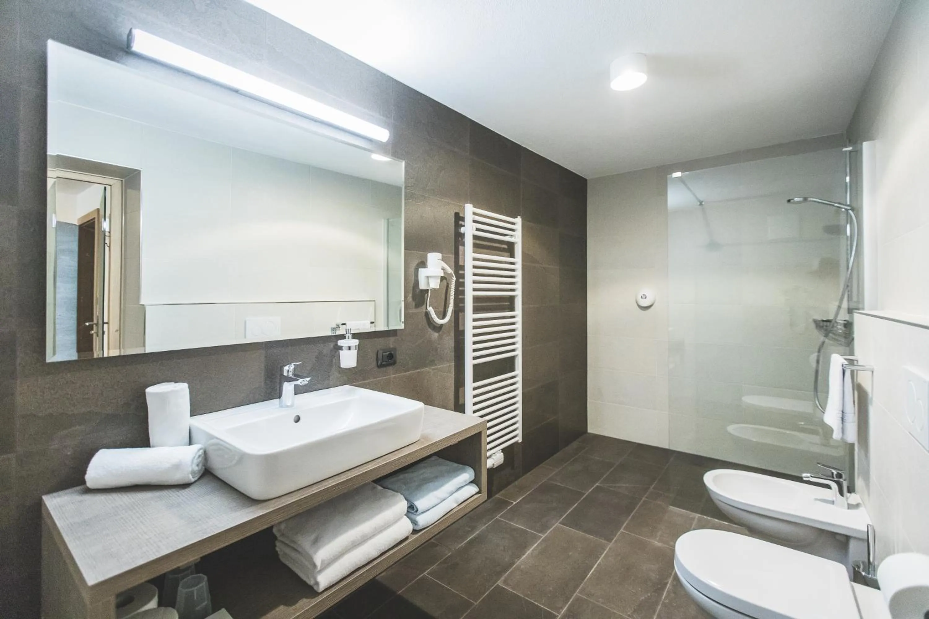 Bathroom in Hotel Adler