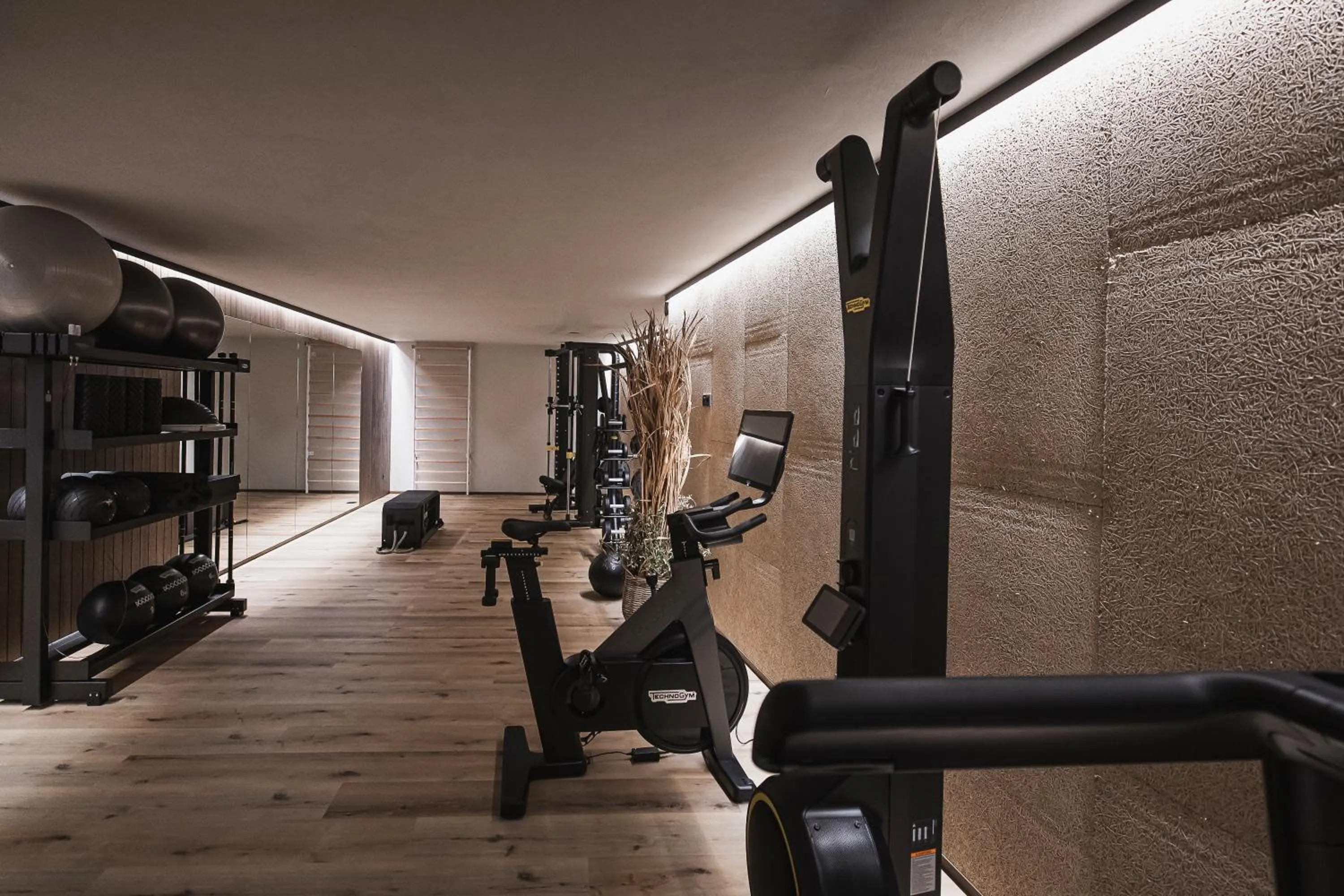 Fitness centre/facilities in Hotel Adler