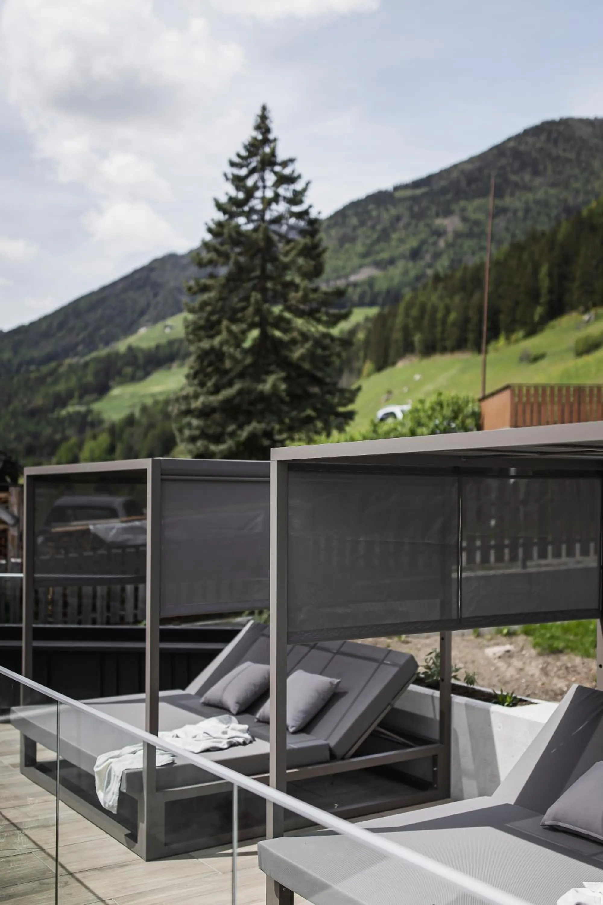 Garden in Hotel Adler