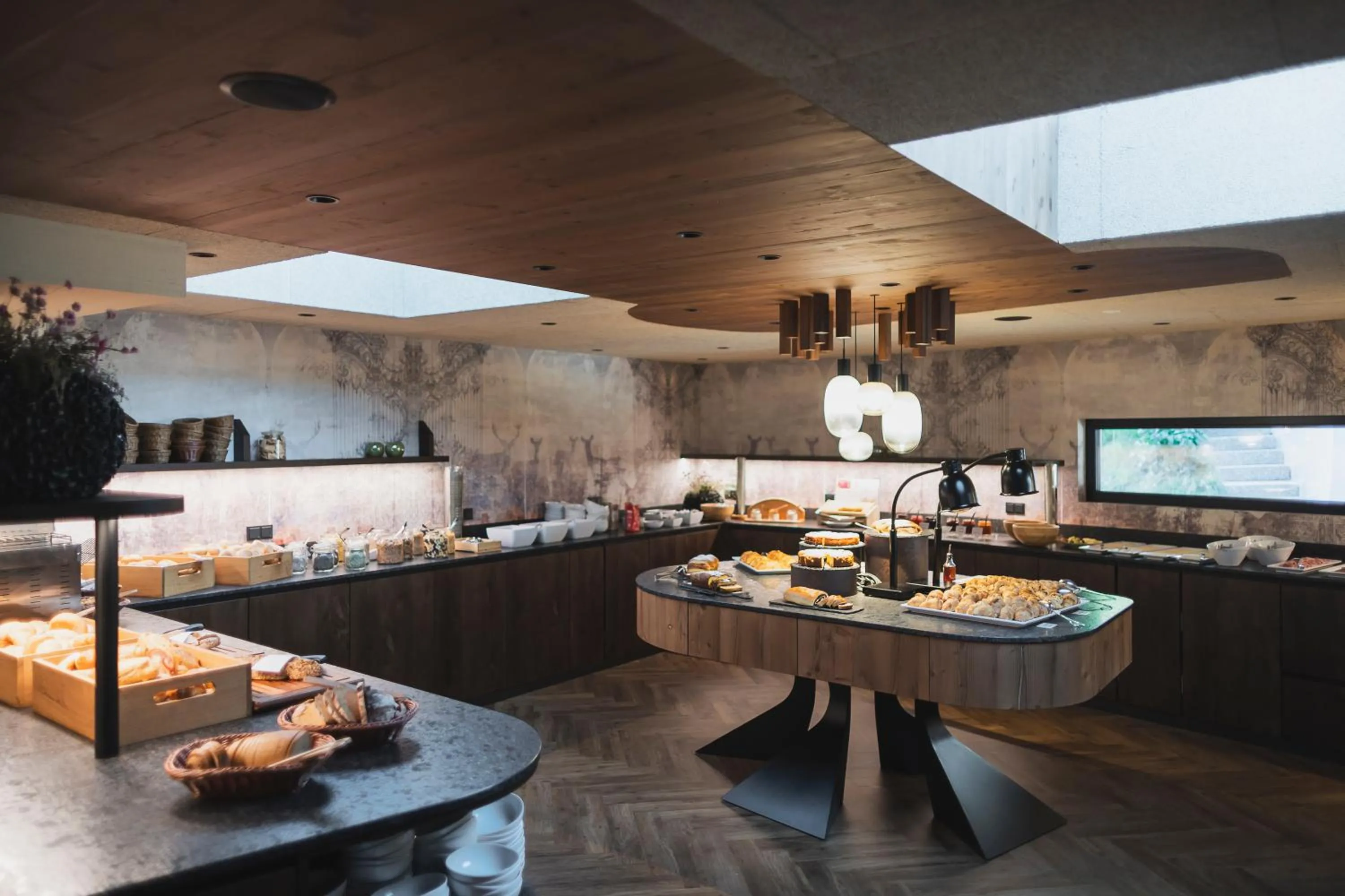 Buffet breakfast in Hotel Adler