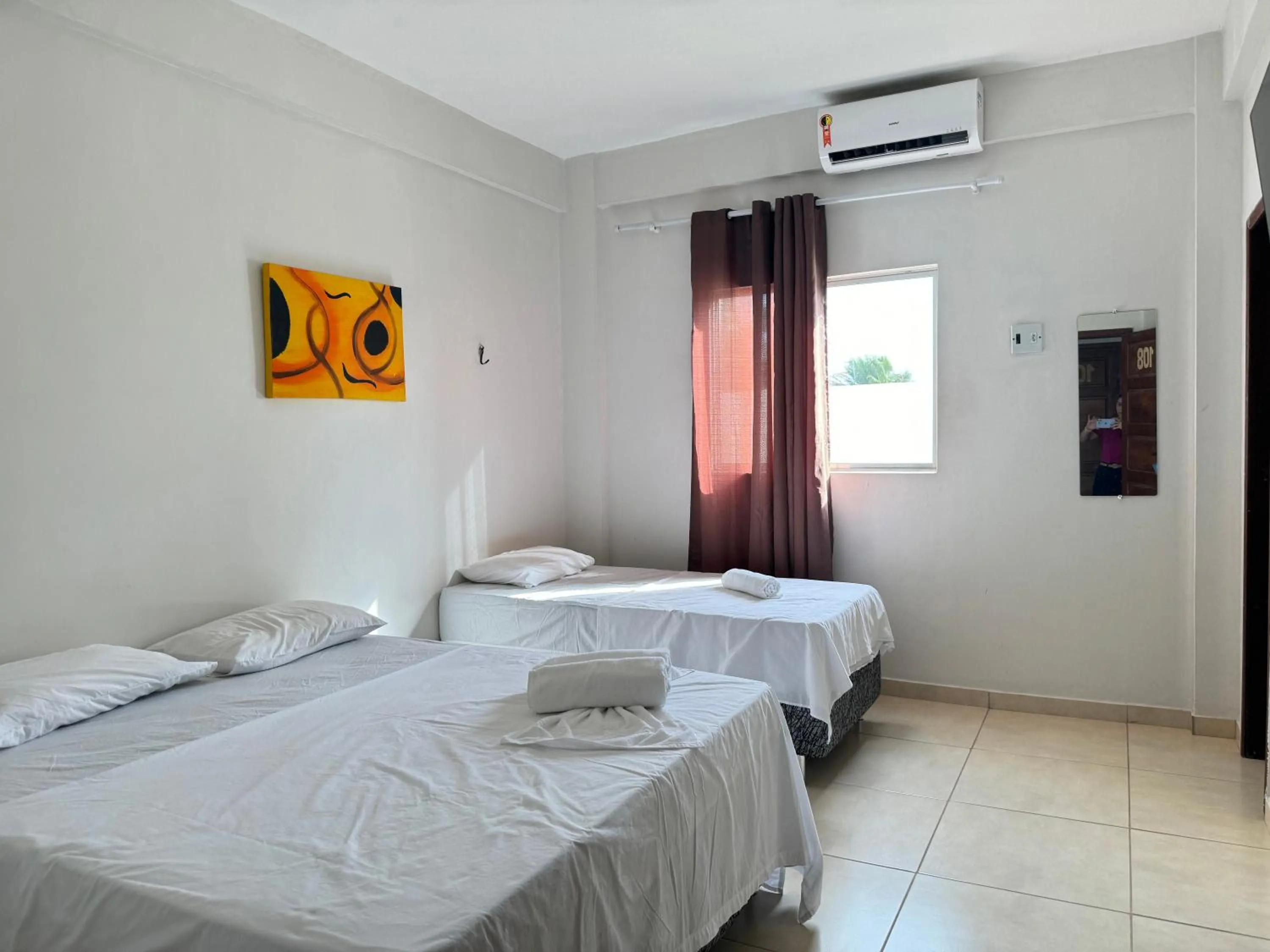 Bed in Hotel Ondas do Mar