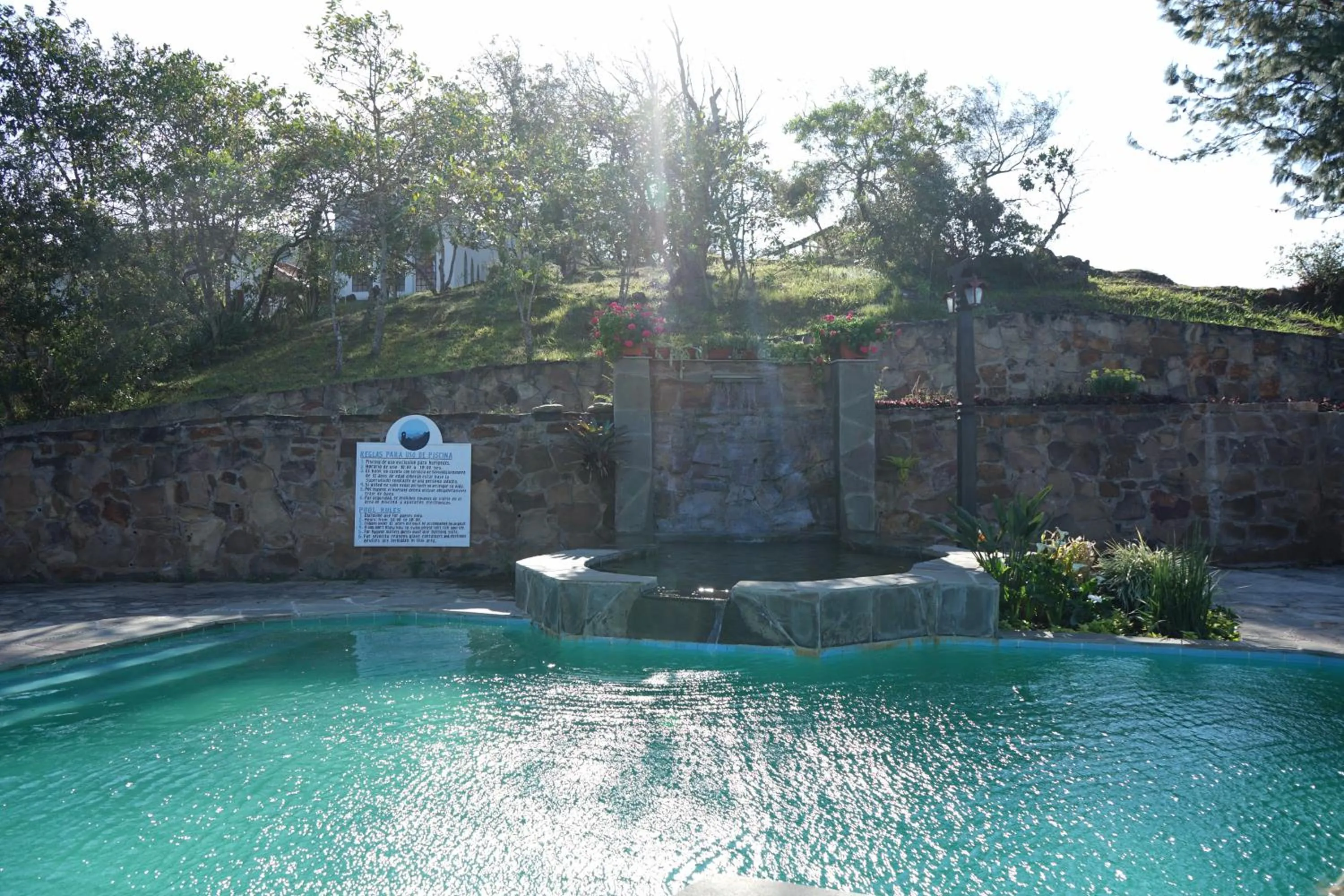Swimming pool in El Pueblito Hotel Boutique