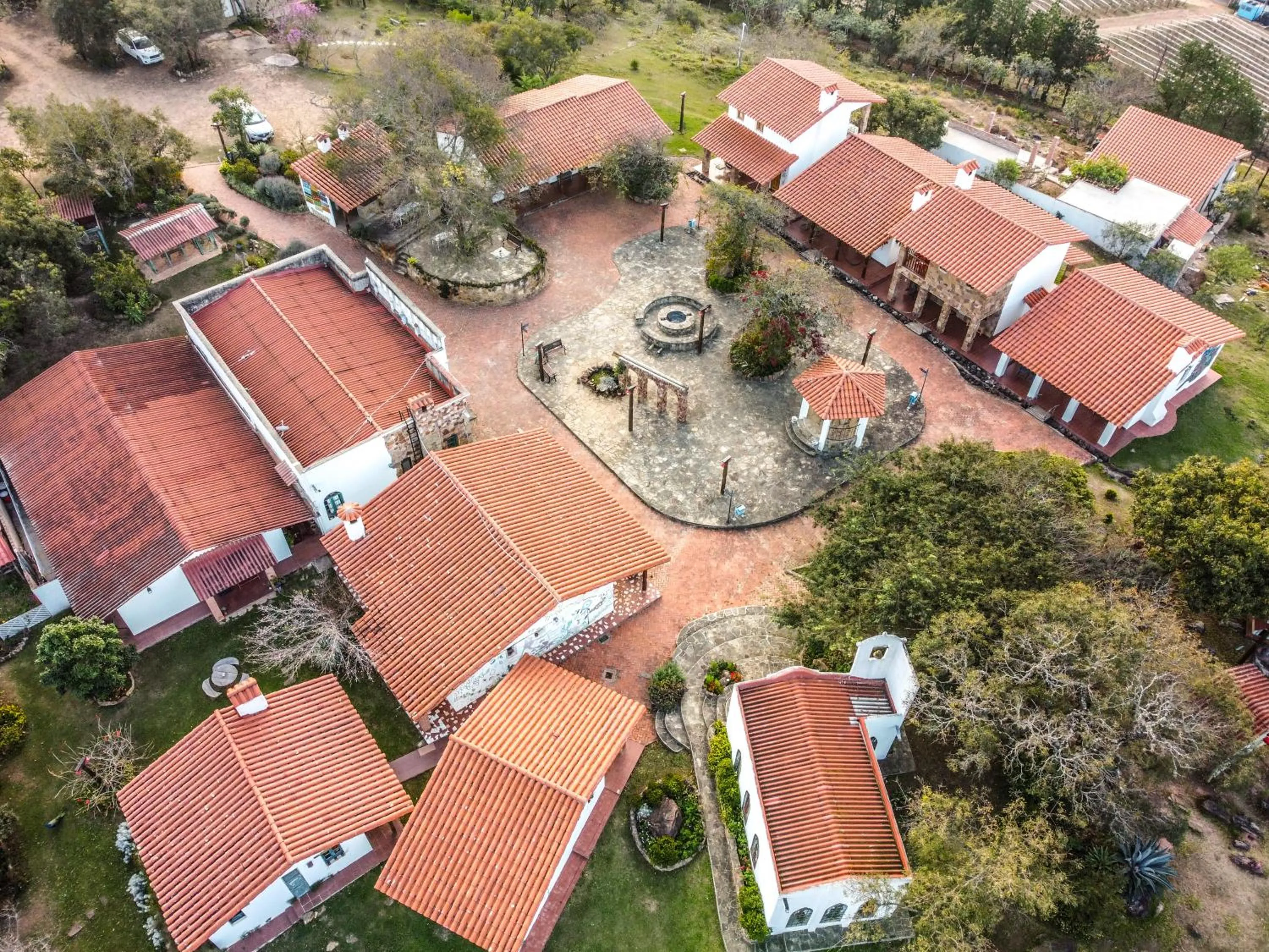 Bird's eye view in El Pueblito Hotel Boutique