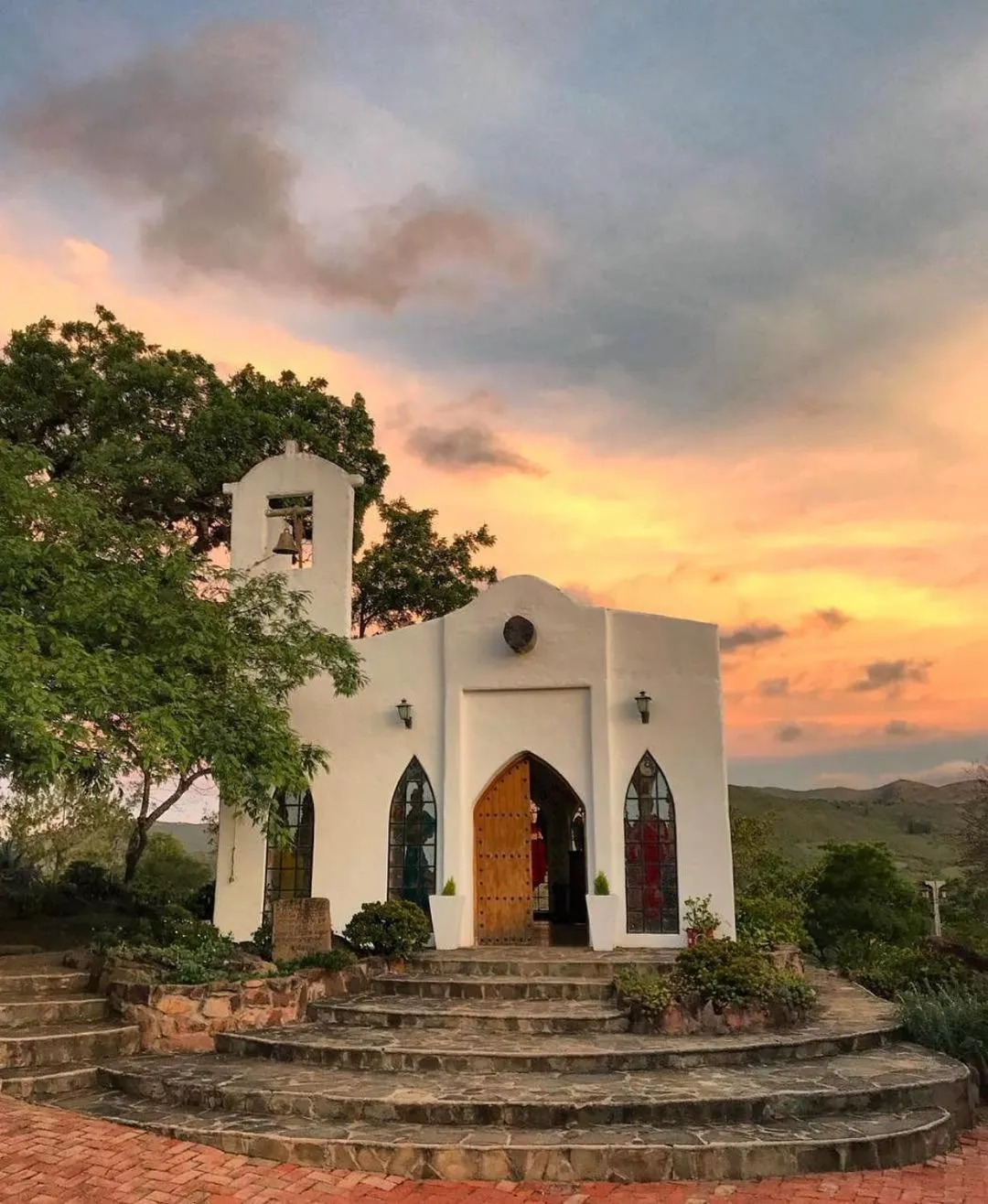 Sunset in El Pueblito Hotel Boutique