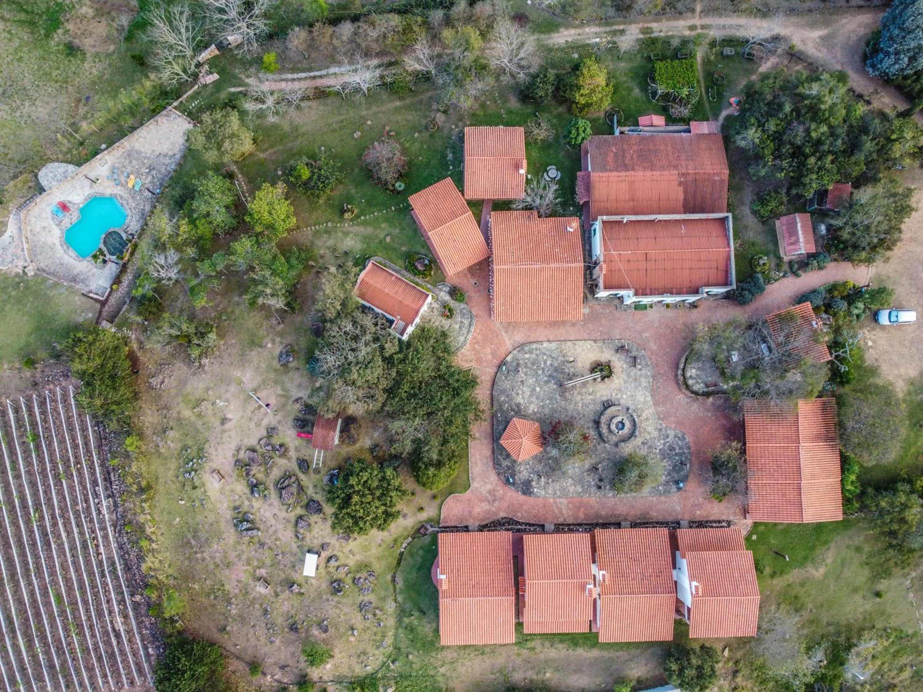 Bird's eye view in El Pueblito Hotel Boutique