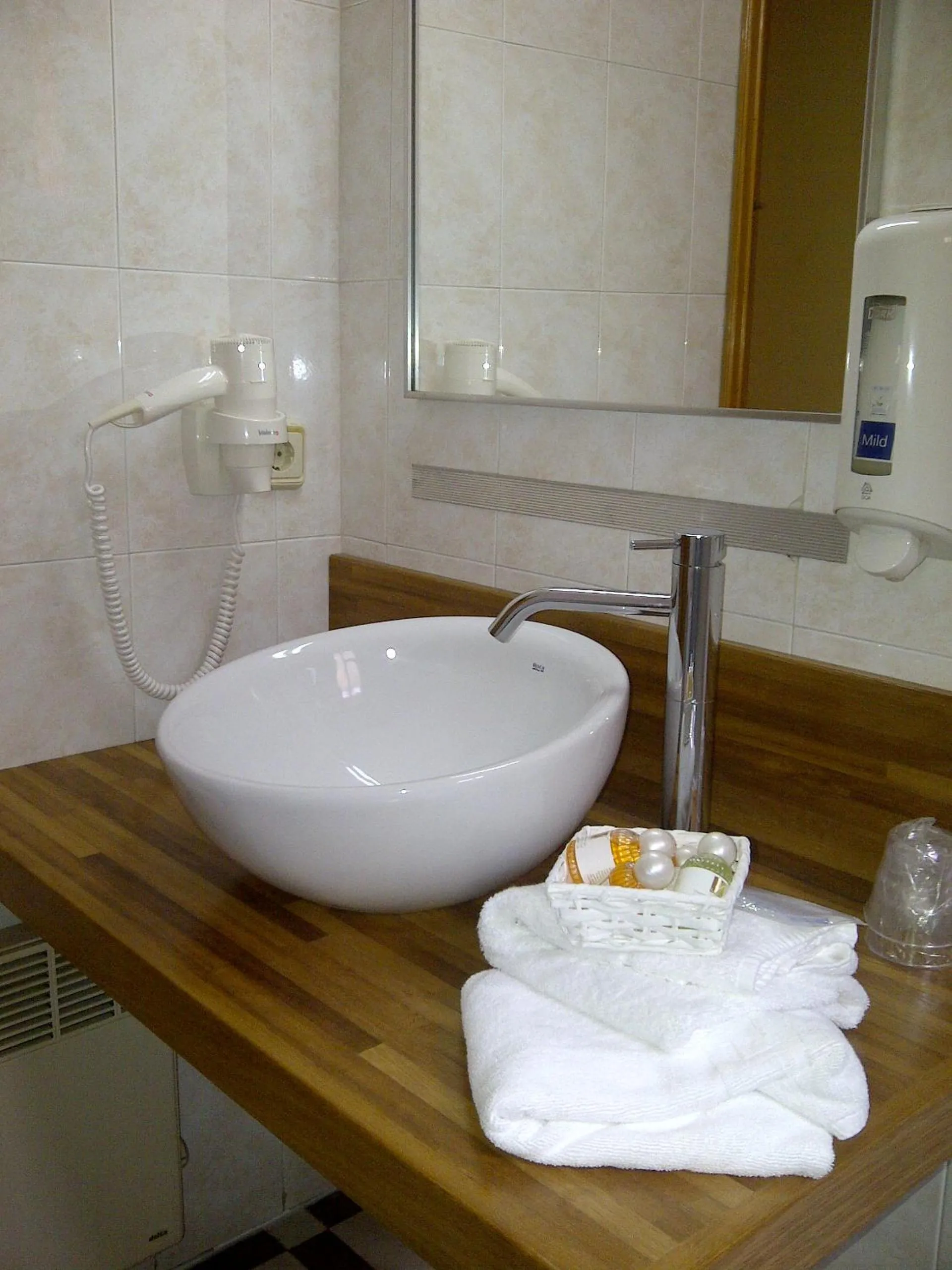 Bathroom in Hotel Esquirol