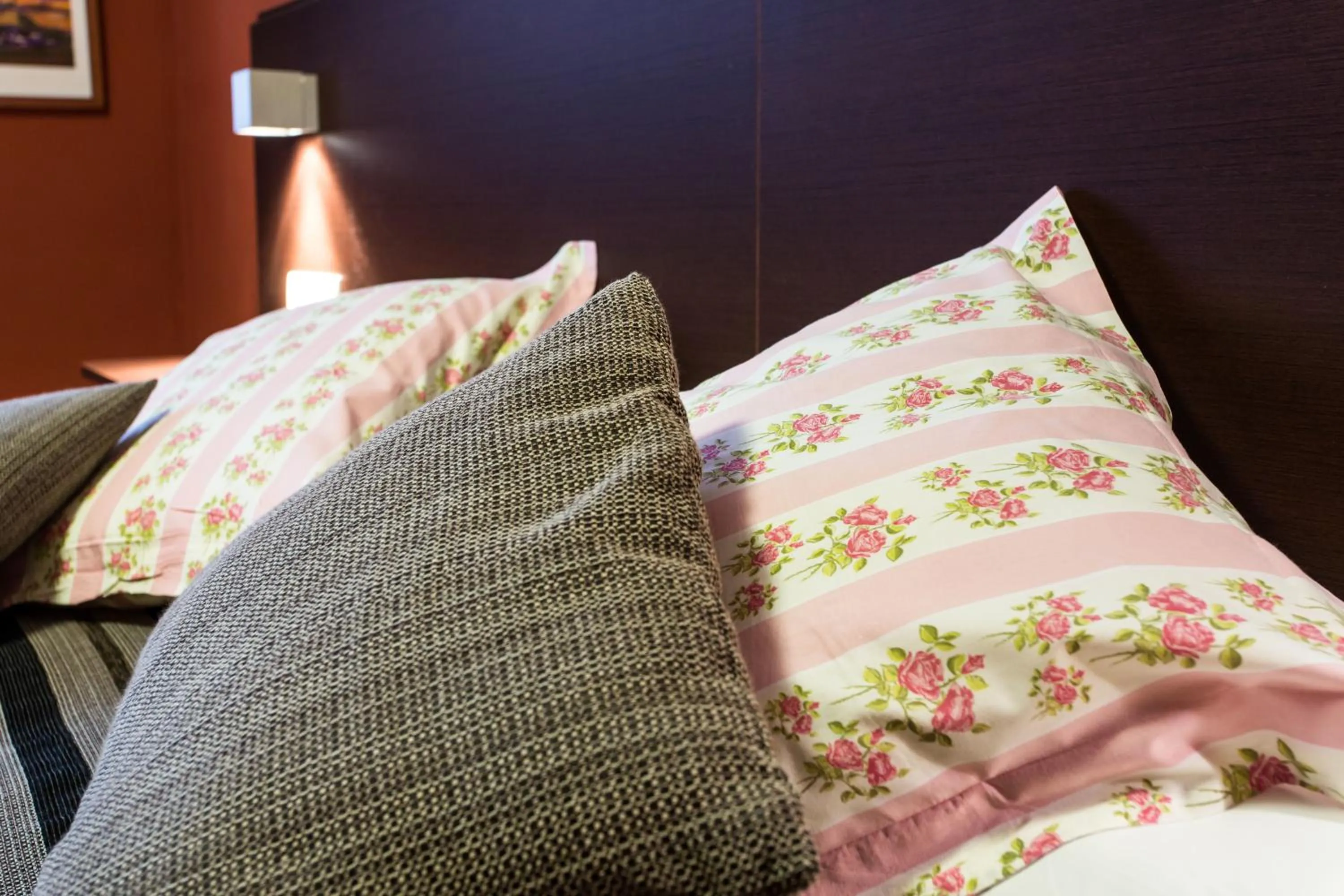 Decorative detail, Bed in Hotel Esquirol