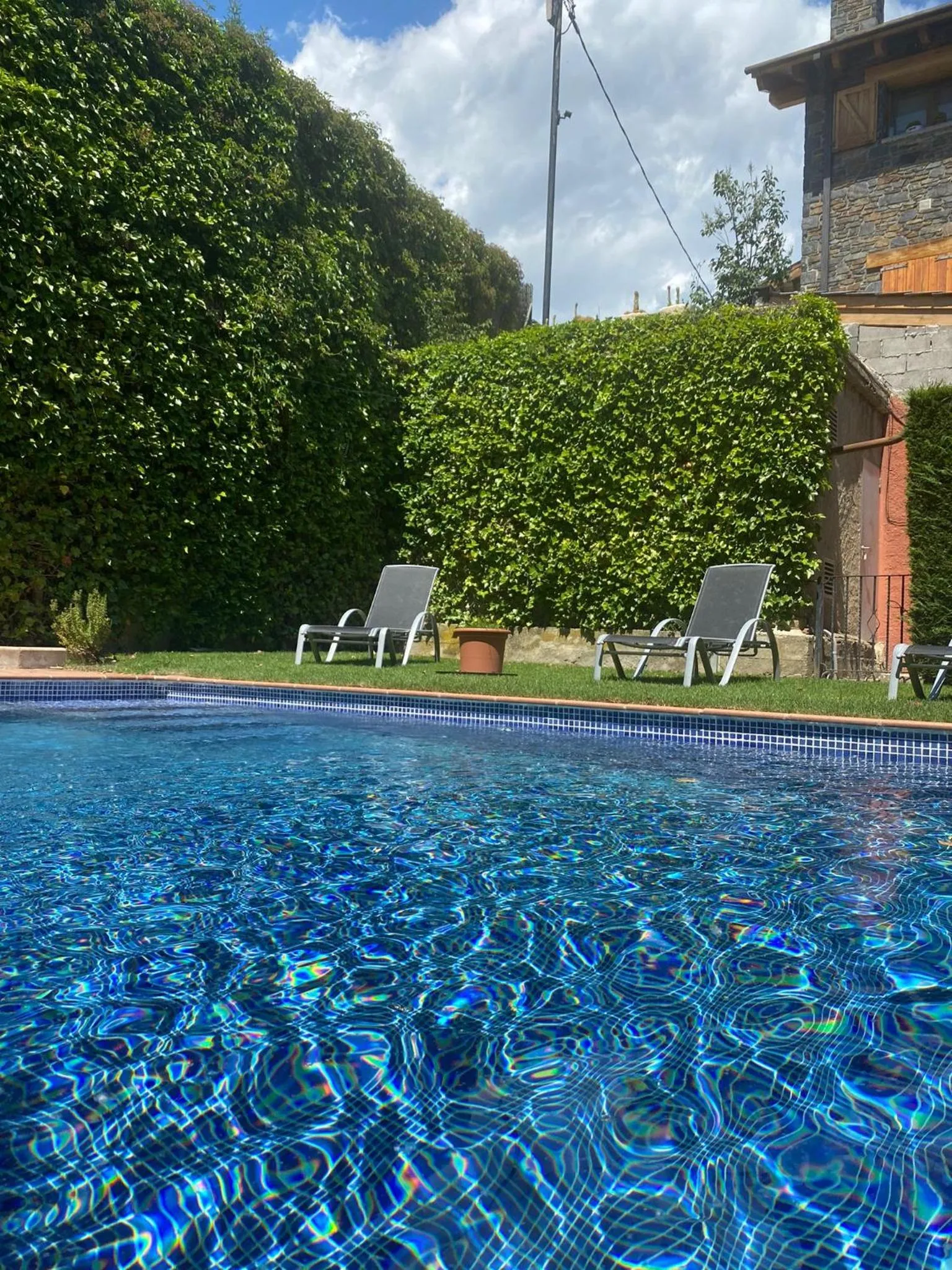 Swimming pool in Hotel Esquirol