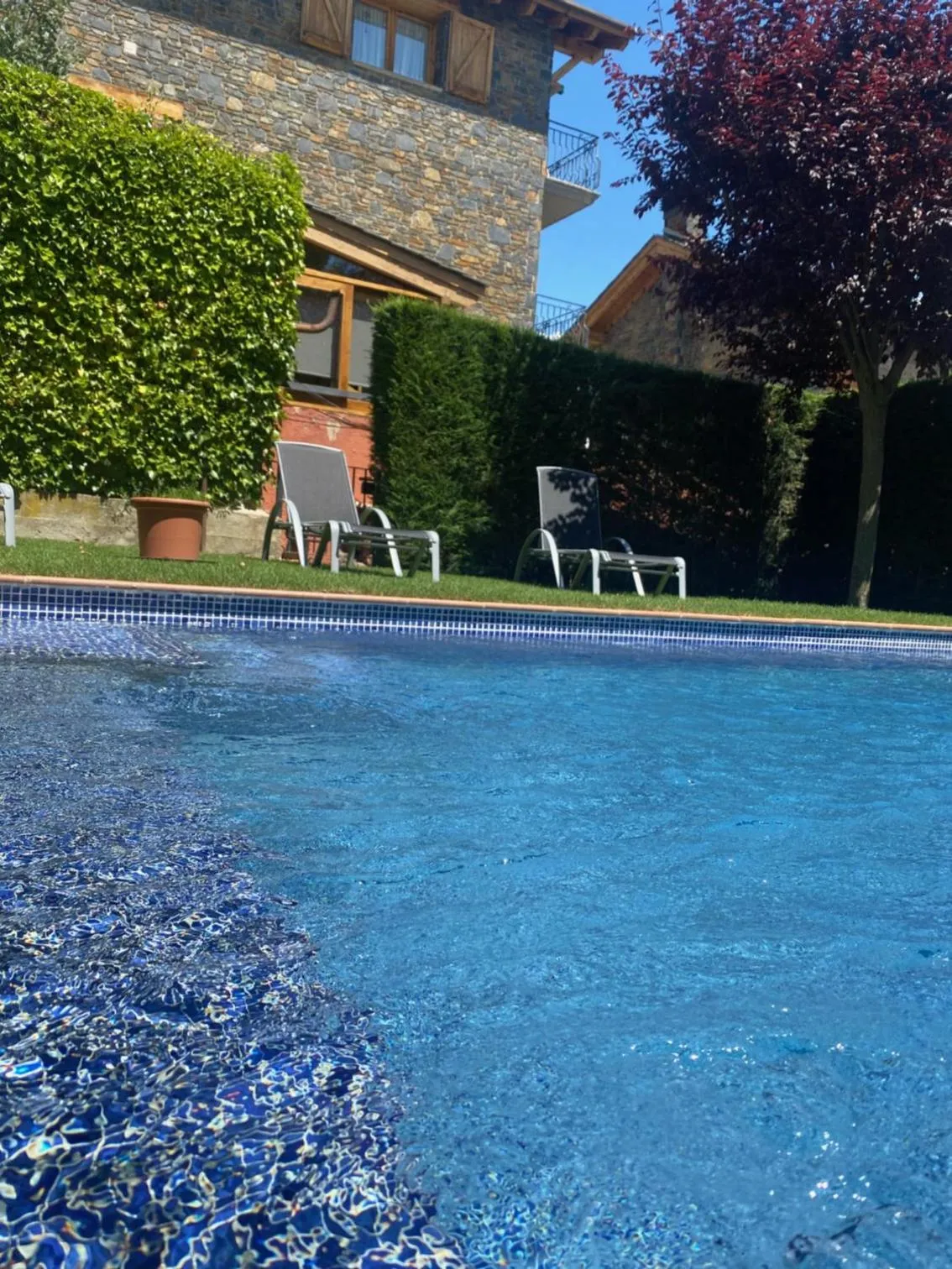 Swimming pool in Hotel Esquirol