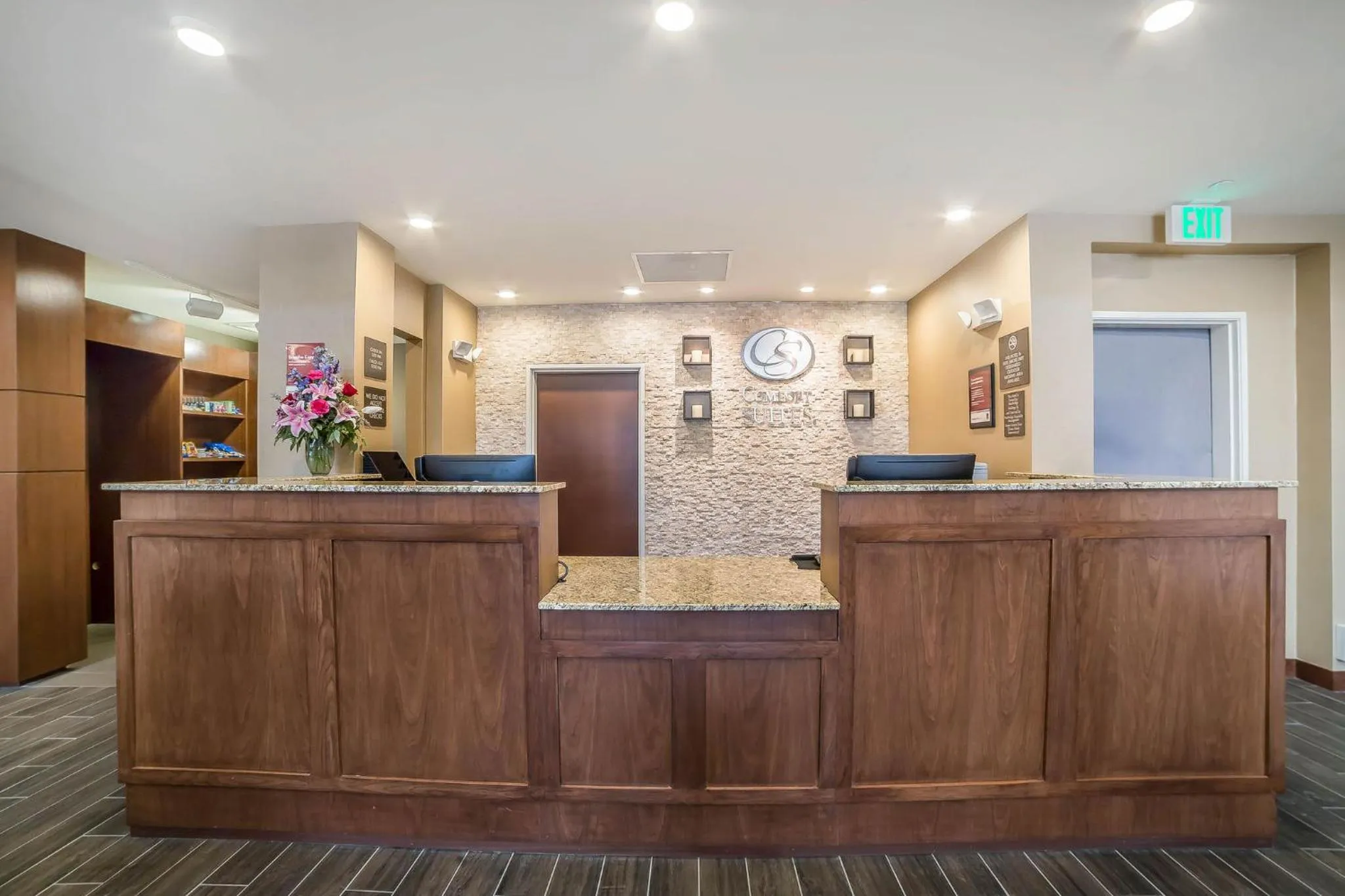 Lobby or reception in Comfort Suites Billings