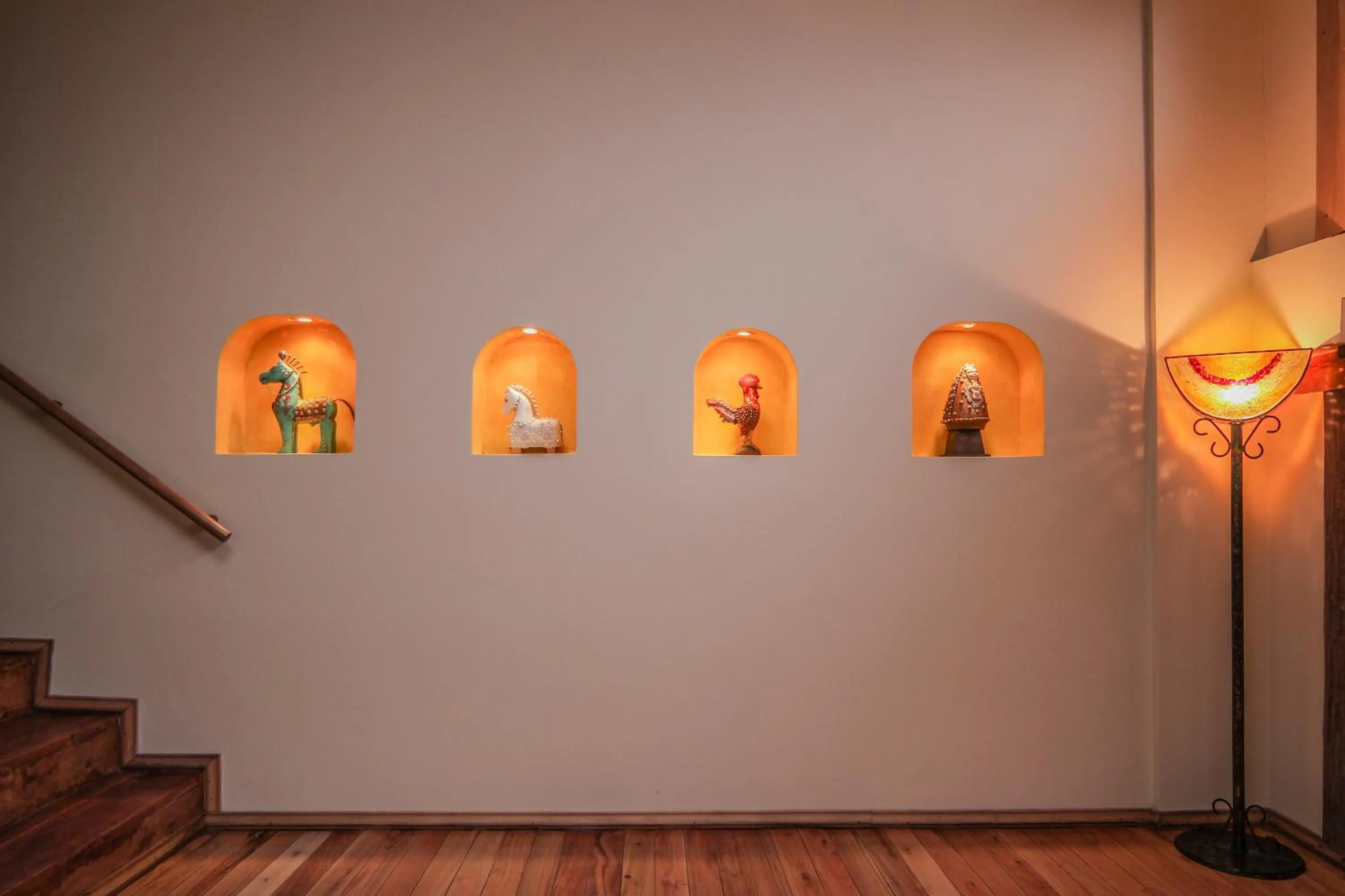 Decorative detail in Inti Sisa Art Guesthouse