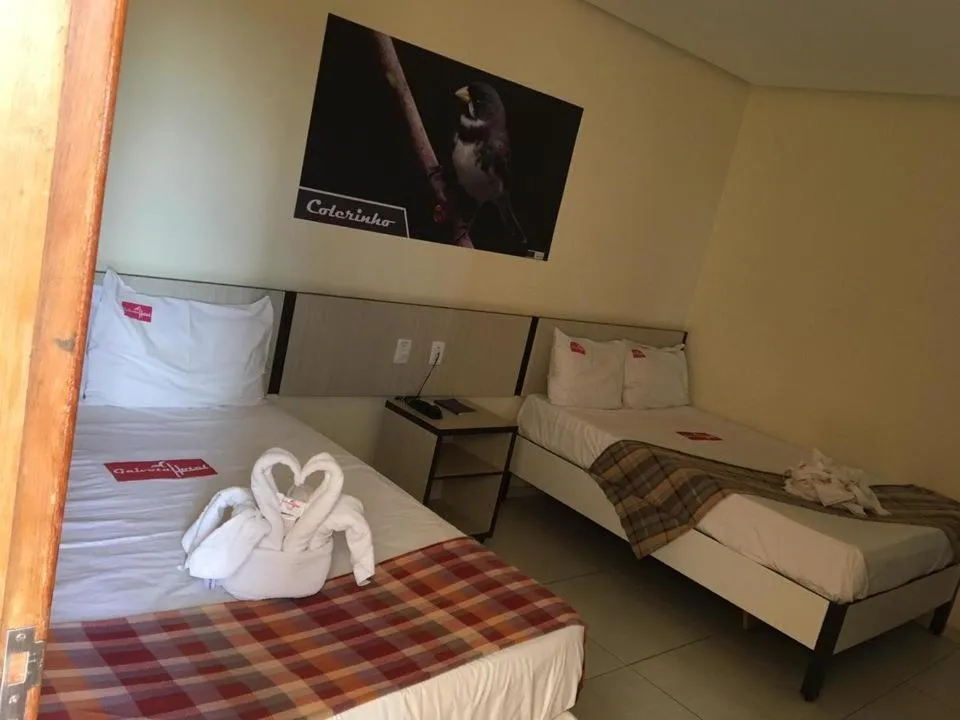 Bed in Gaivota Hotel