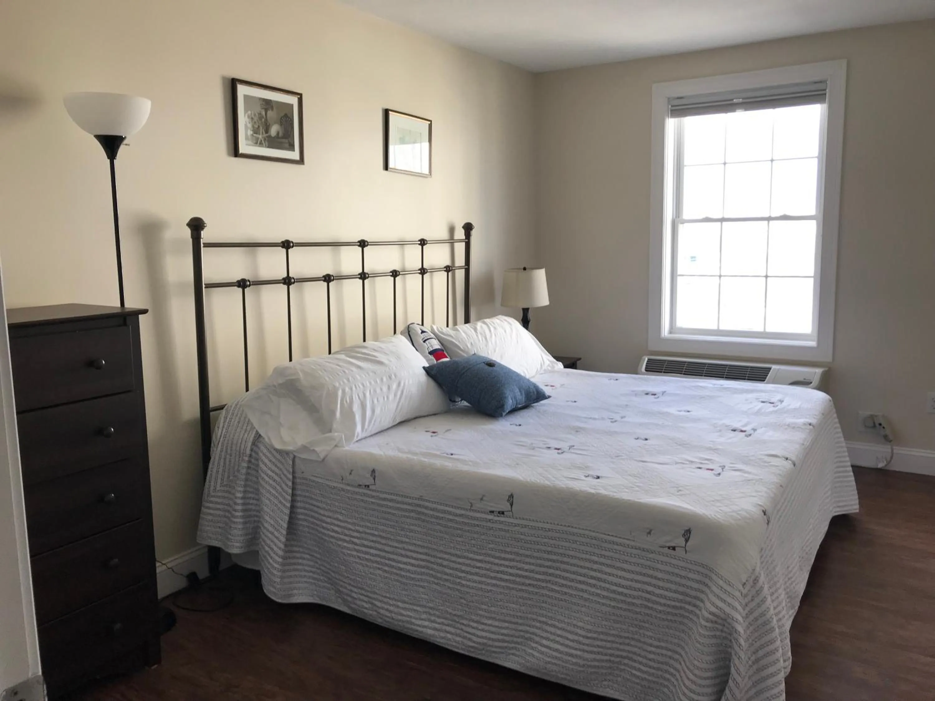 Bed in Atlantic Ocean Suites