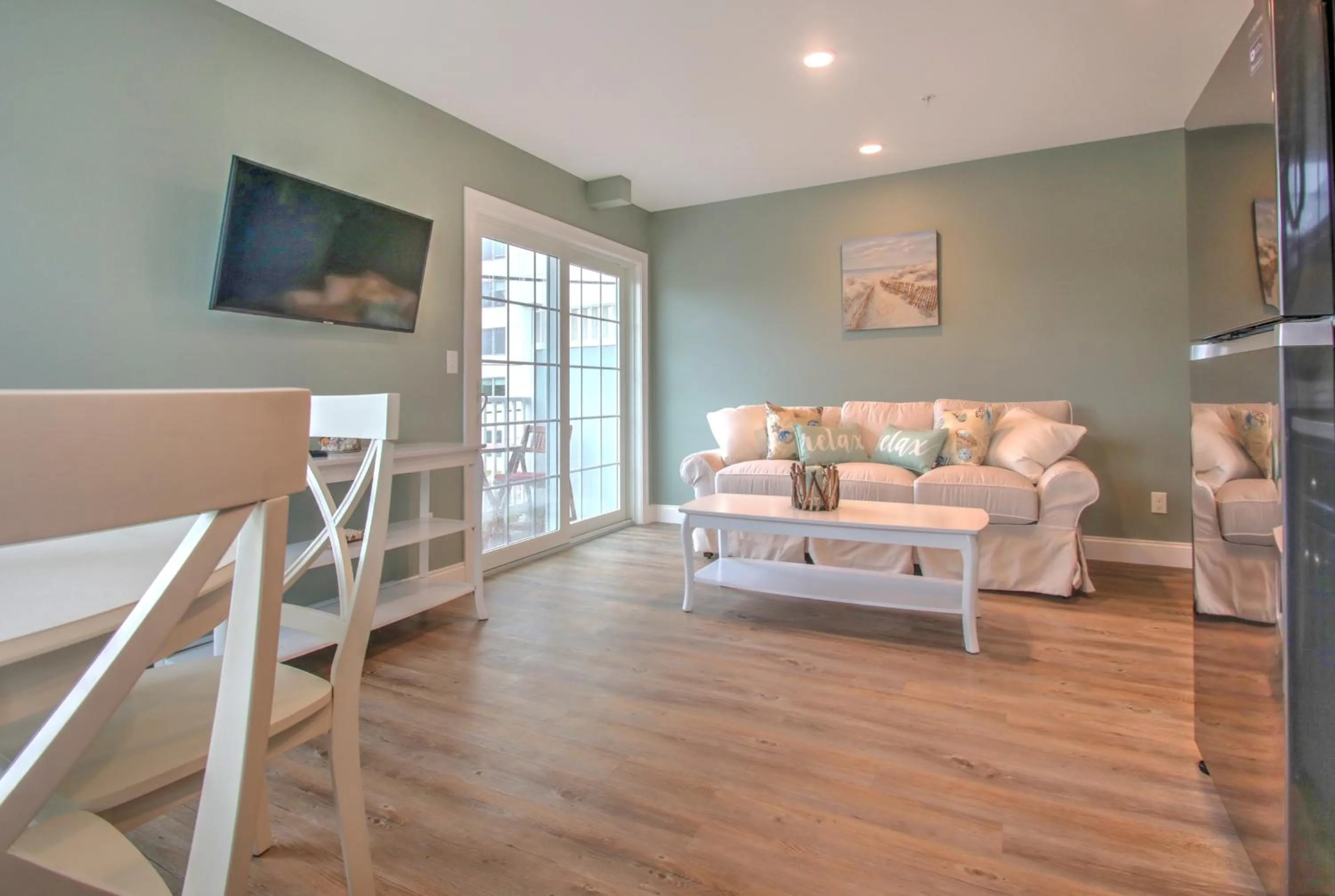 Living room in Atlantic Ocean Suites