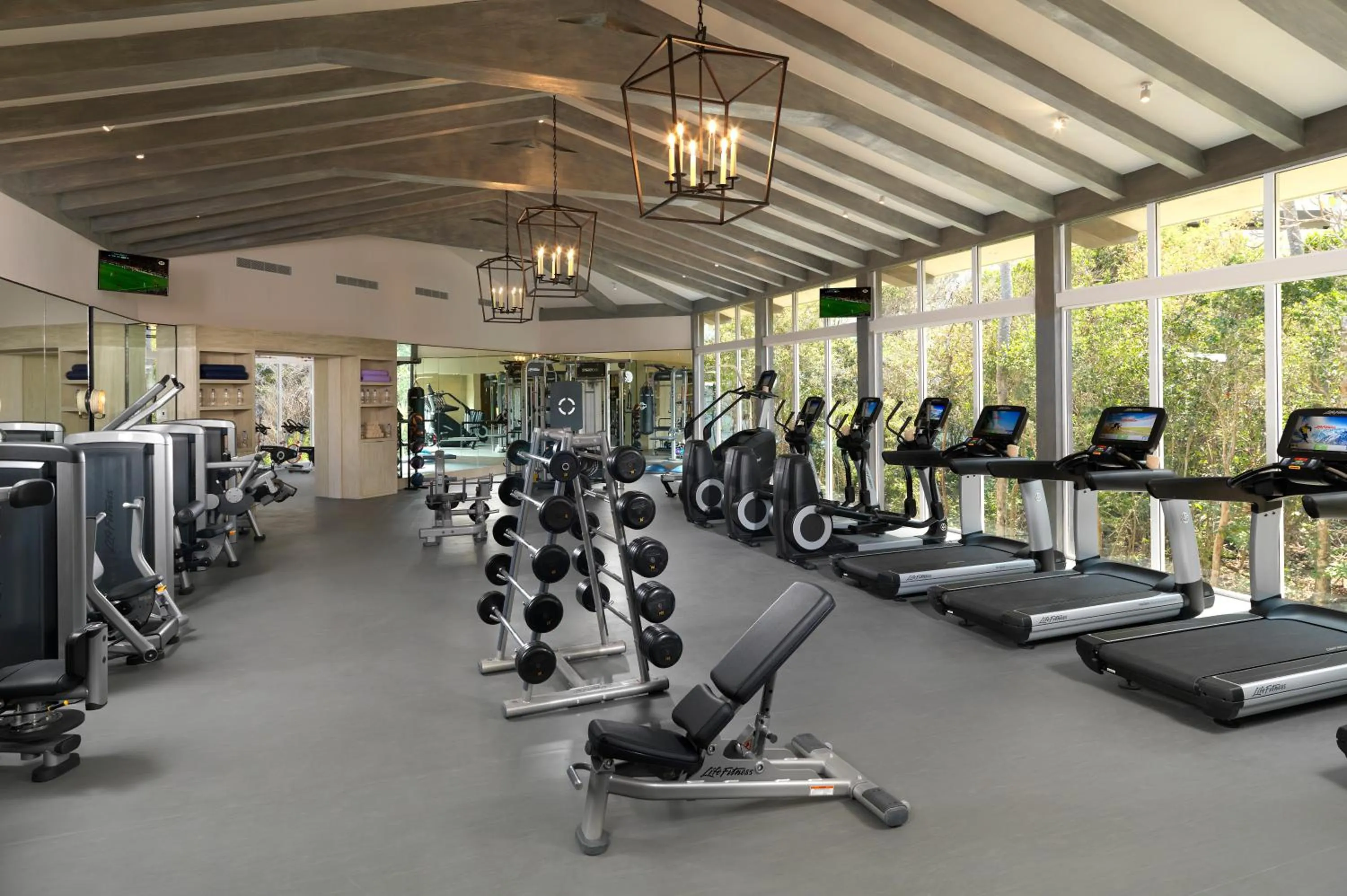 Fitness centre/facilities in Unico Hotel Riviera Maya Adults Only