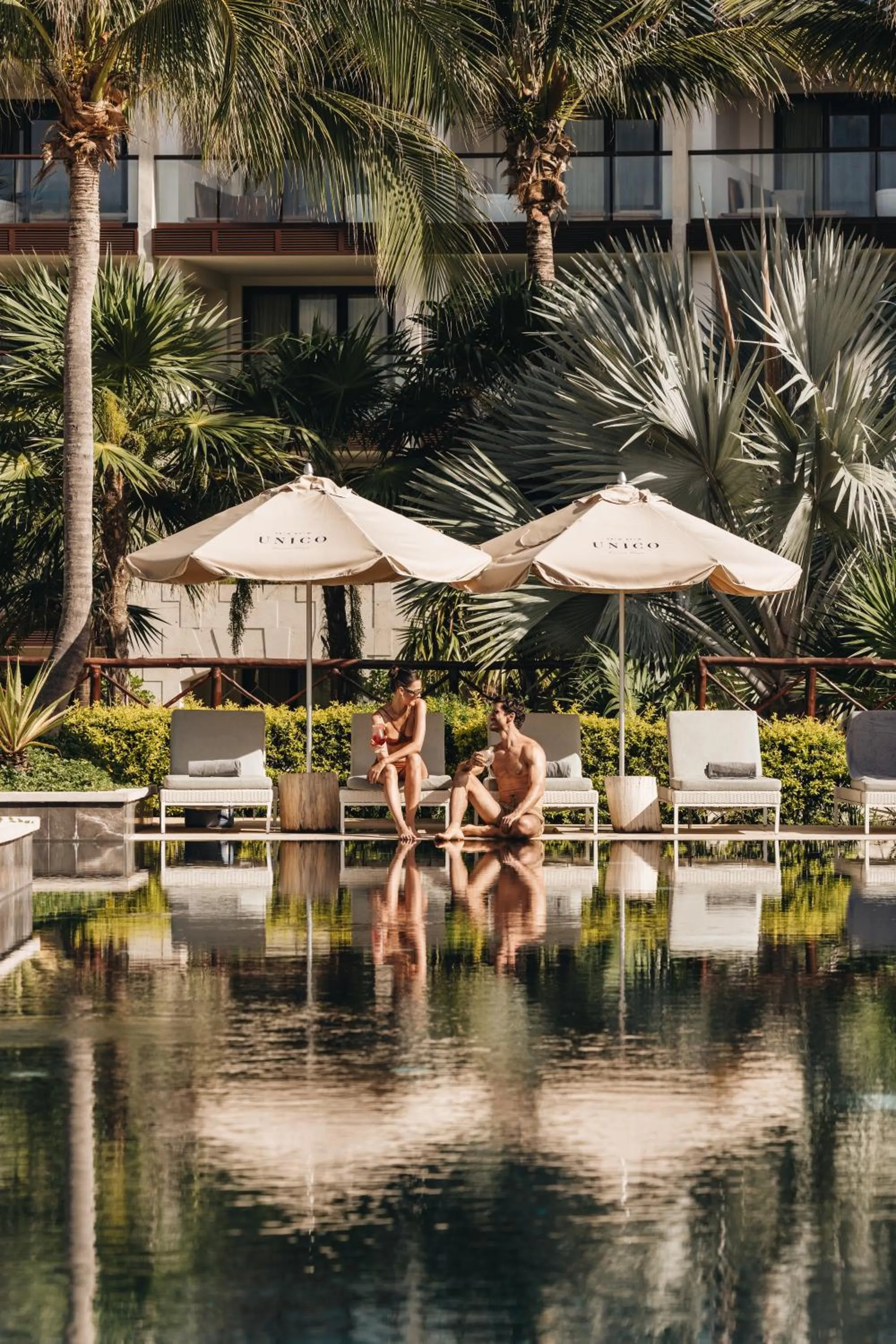 Swimming pool in Unico Hotel Riviera Maya Adults Only