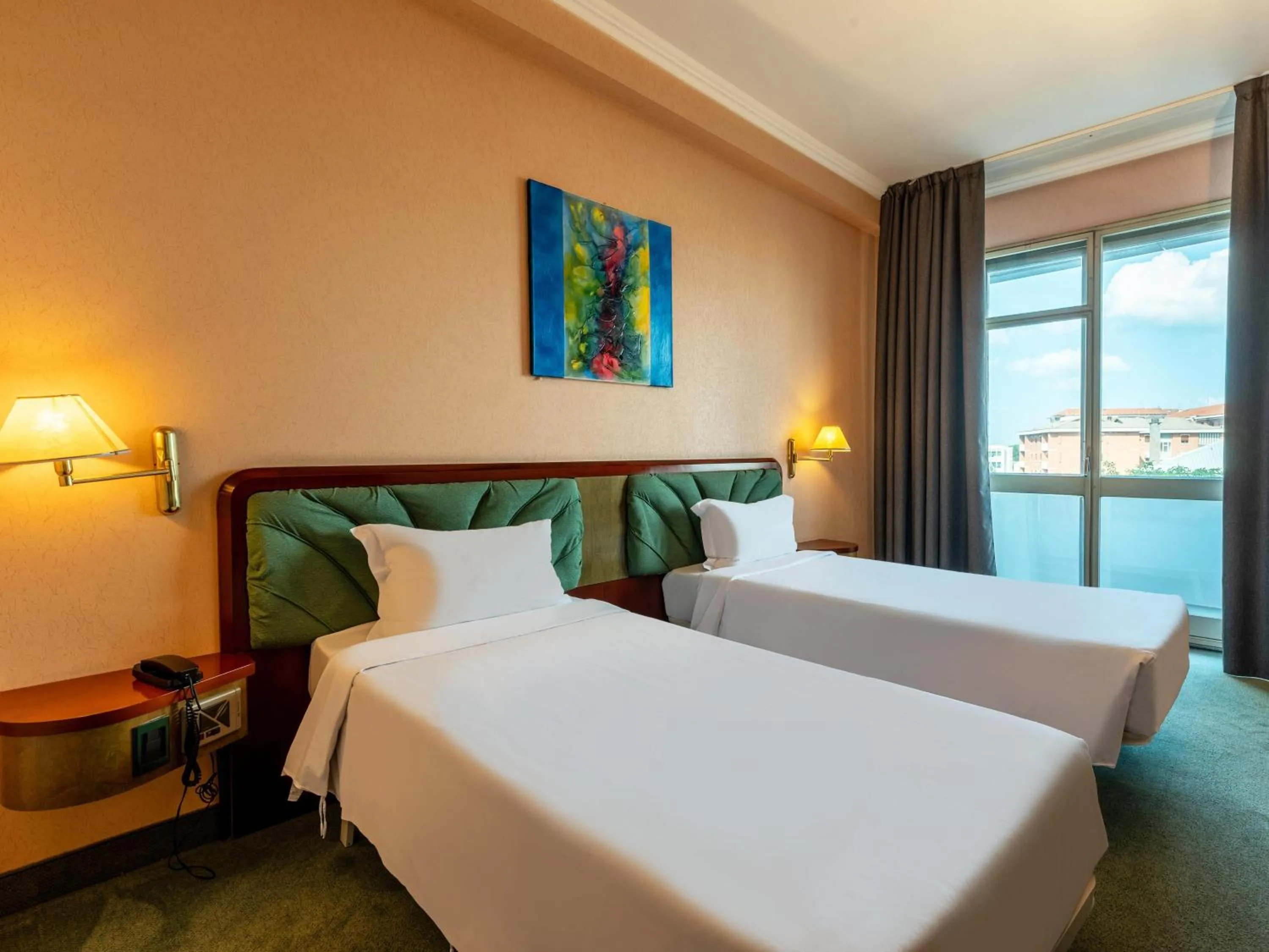 Photo of the whole room, Bed in B&B Hotel Borgaro Torinese