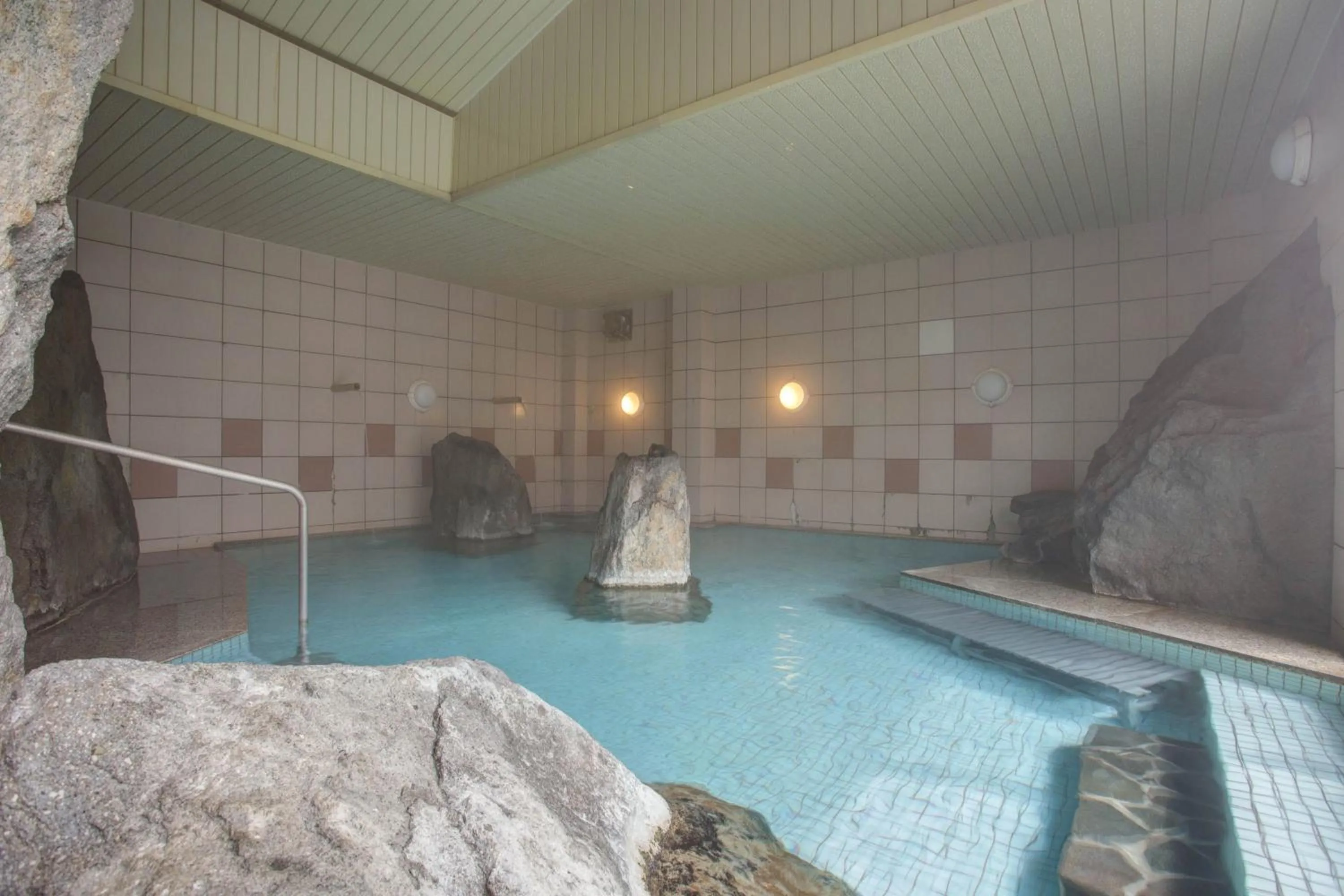 Hot Spring Bath in Hotel Heian