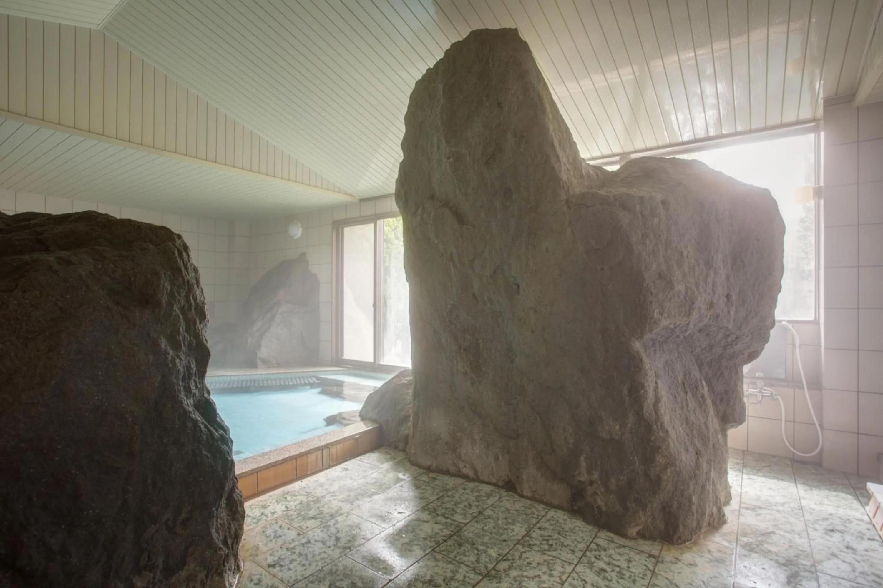 Hot Spring Bath in Hotel Heian