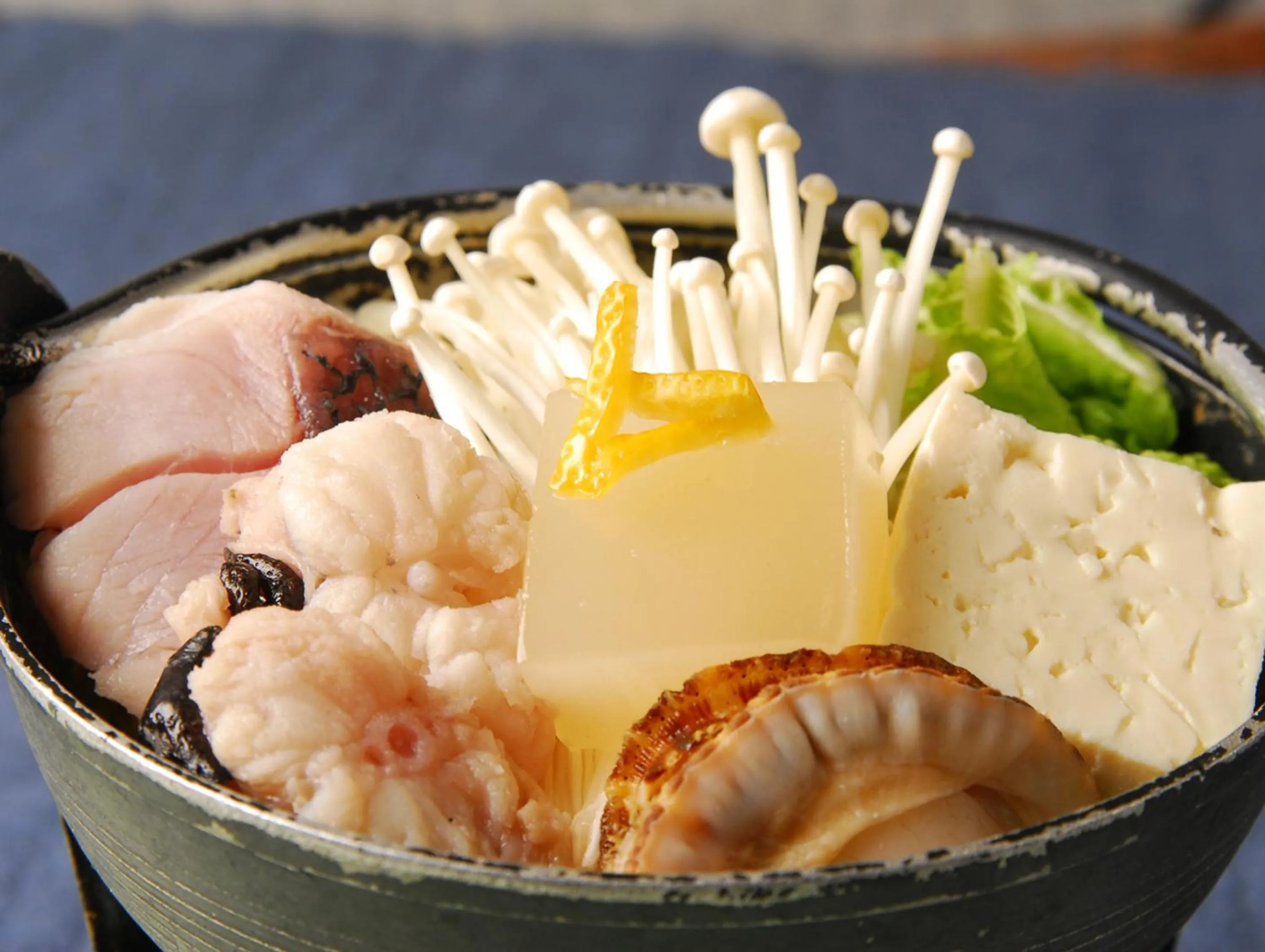 Food close-up in Hotel Heian